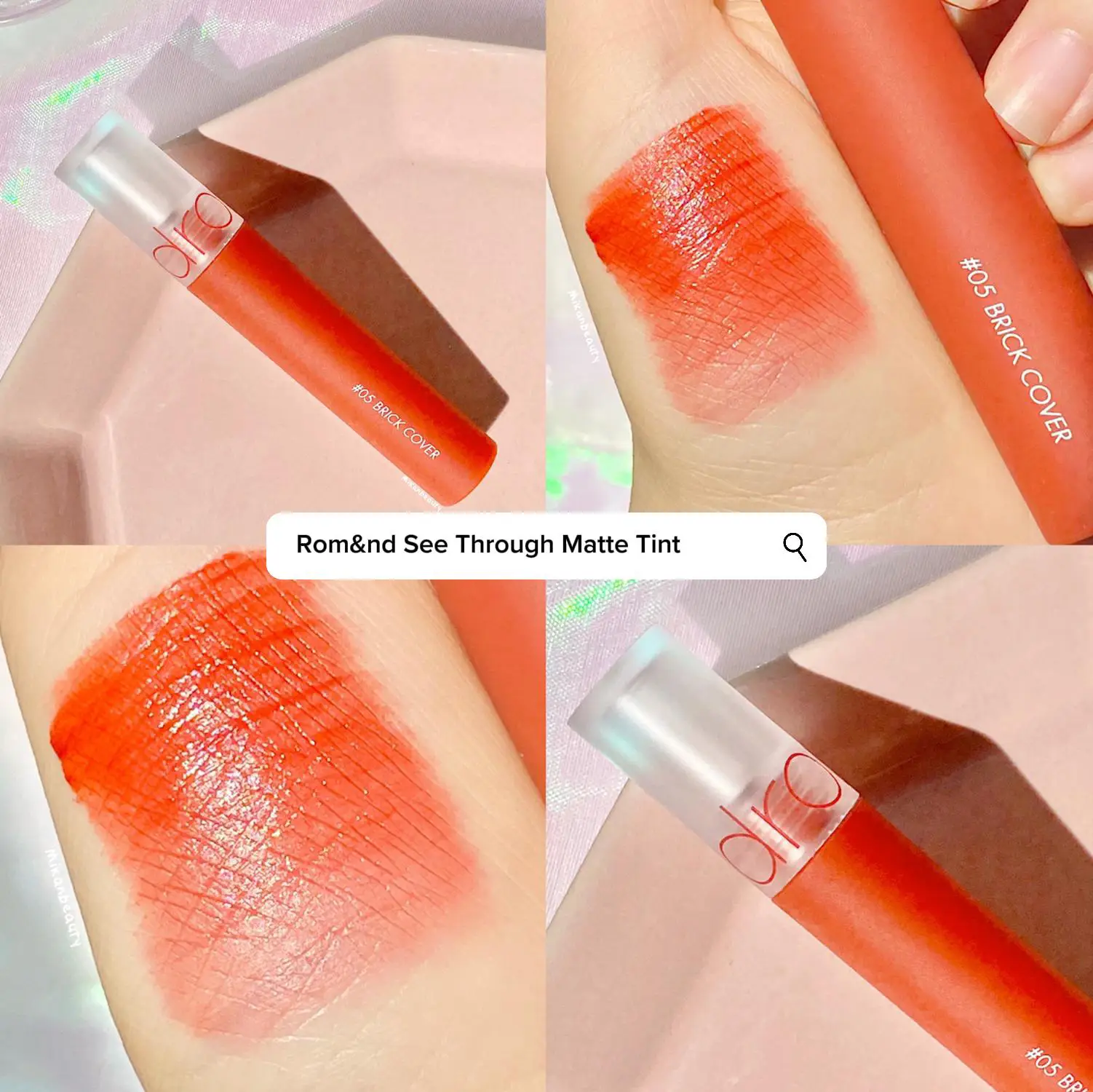 Open Group Rom & nd Lip Tint Scratch Strap Stand One 💖 | Gallery posted ...