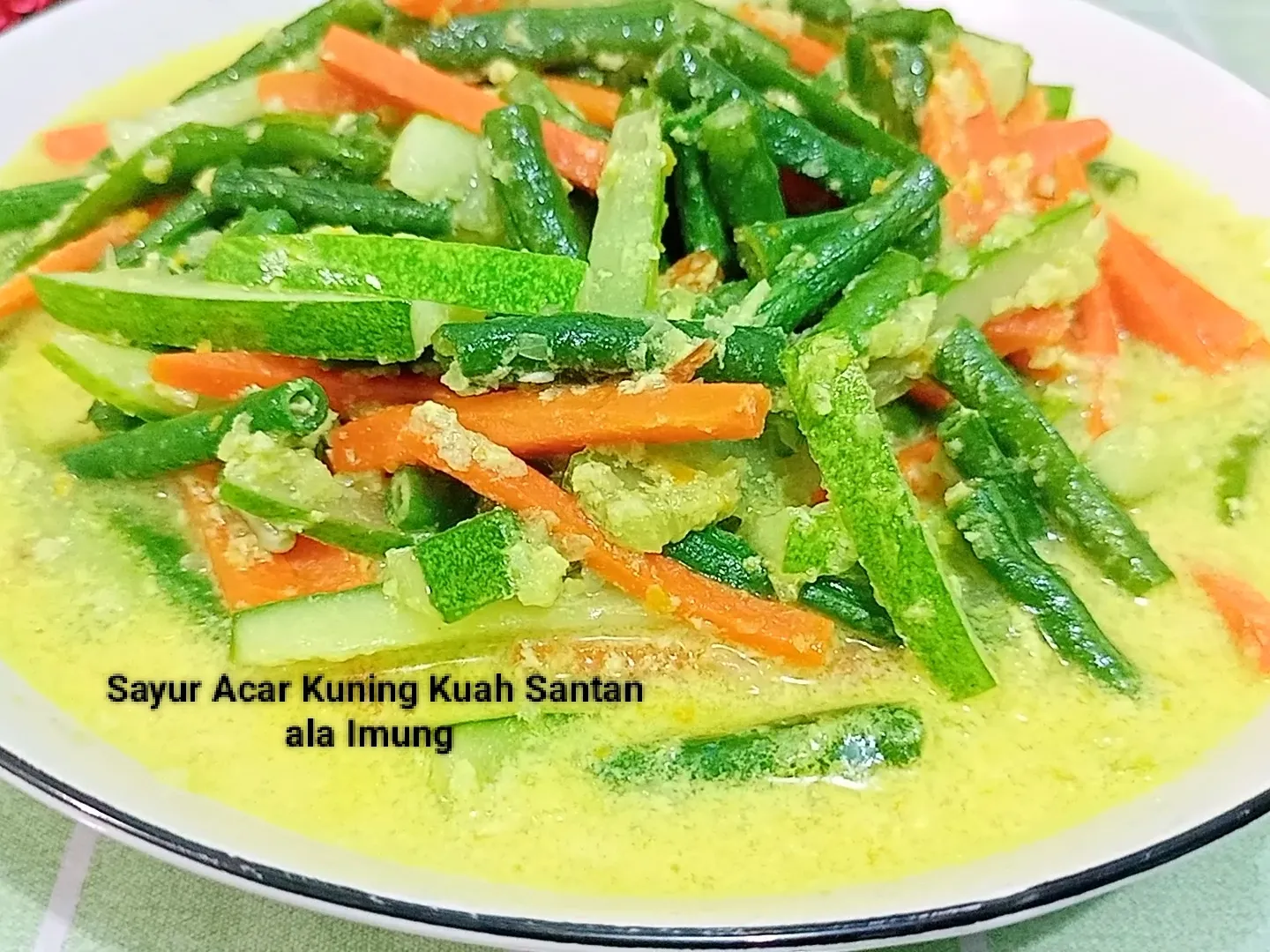 Sayur Acar Kuning Kuah Santan Galeri Diposting Oleh Dapur Imung Lemon8