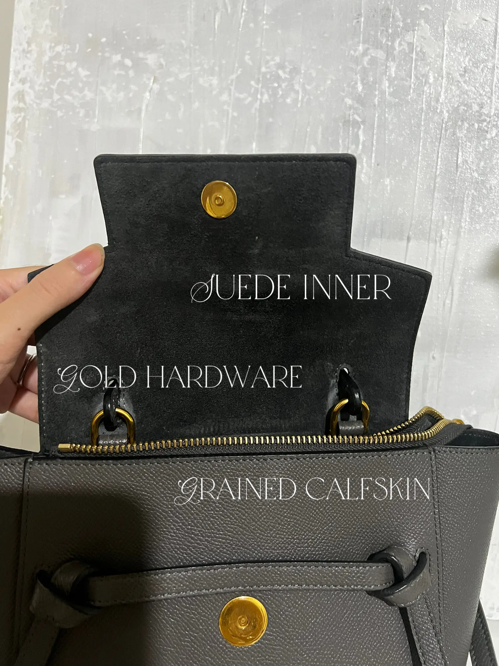 Celine Nano Grained Calf Belt Bag