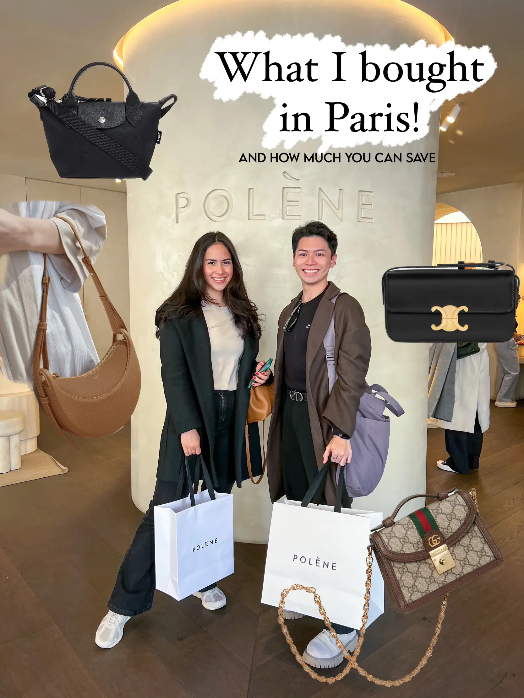 Polene Paris Numero Un Mini, Luxury, Bags & Wallets on Carousell