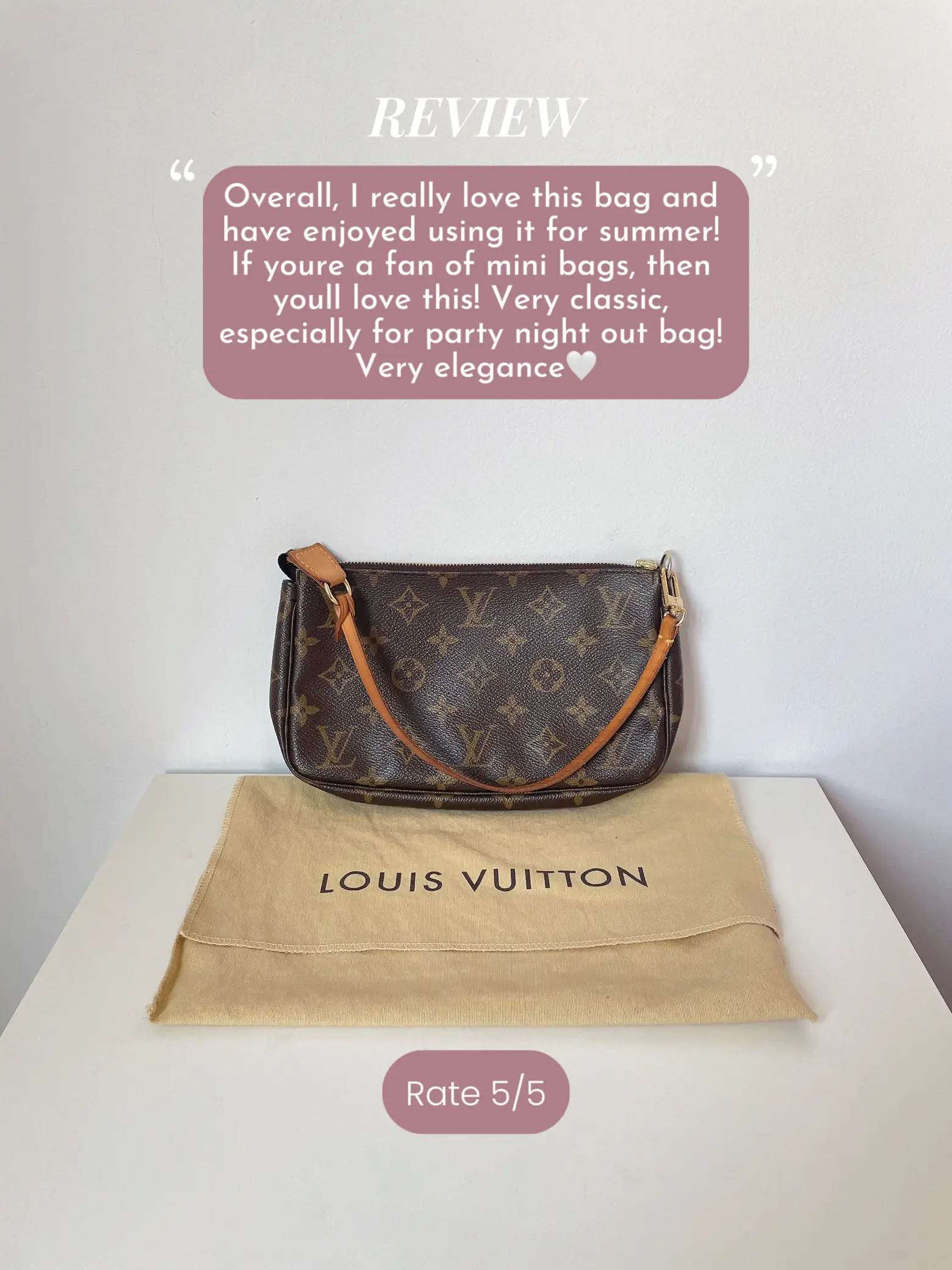 Louis Vuitton Felicie Chain Strap Review + OOTD Modelling Shots