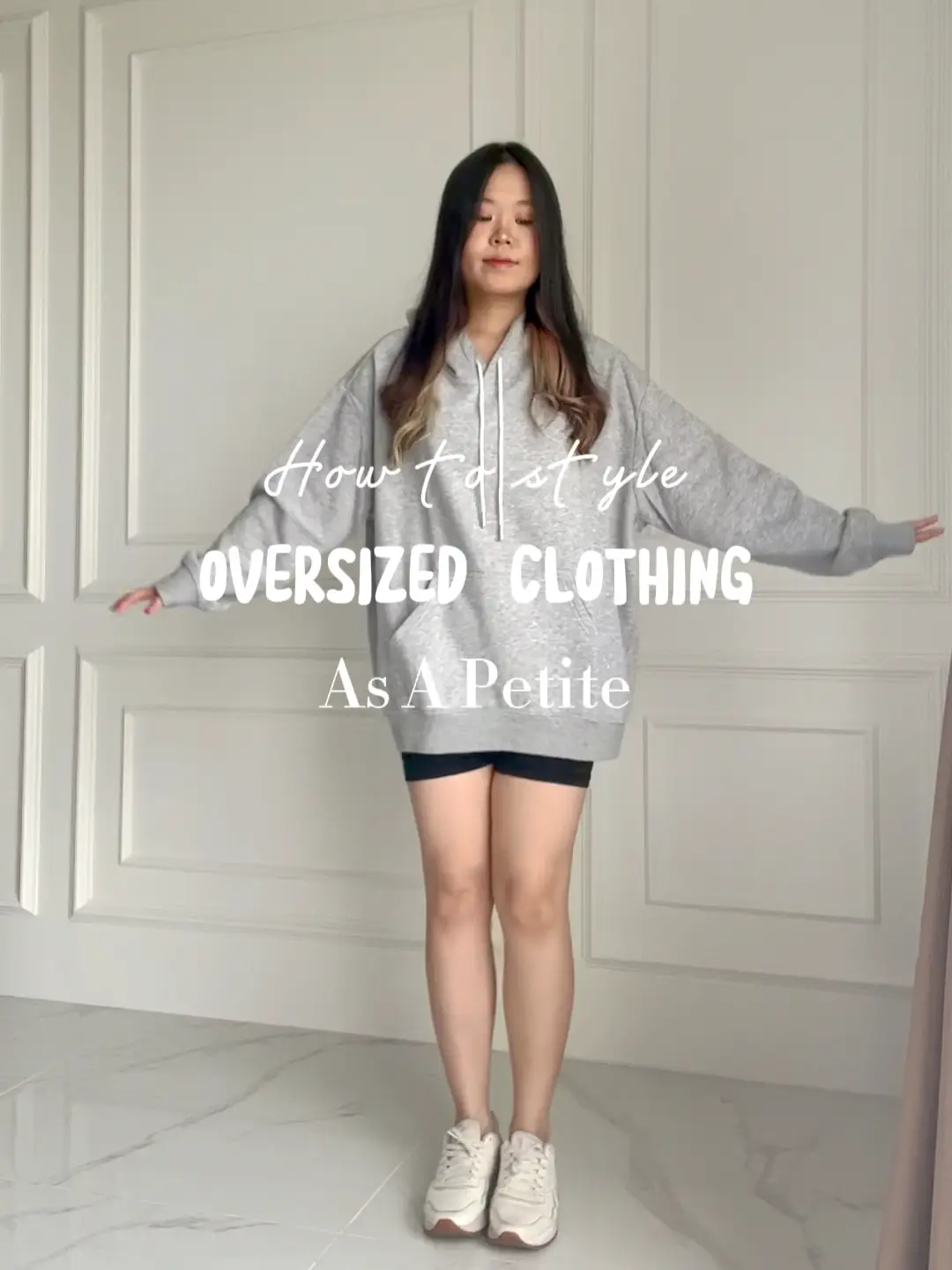 How to Style Oversized Clothing as A Petite!, Video dipublikasikan oleh  Caren Michele