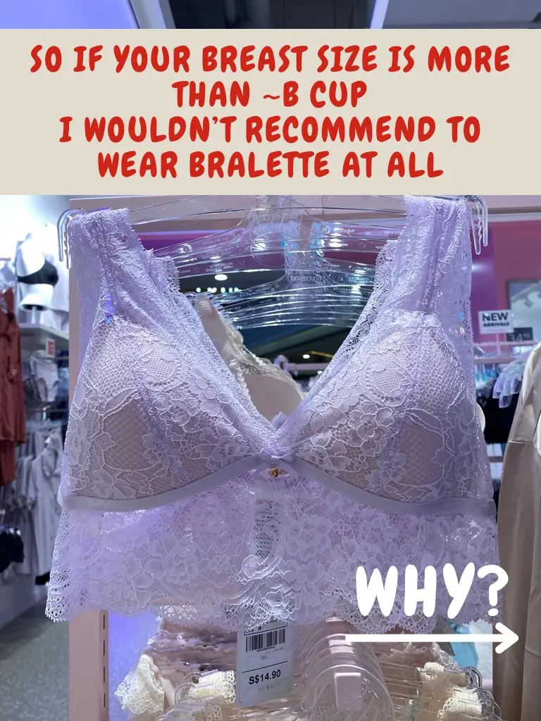 ⚠️ Why bralette is THE WORST bra?!