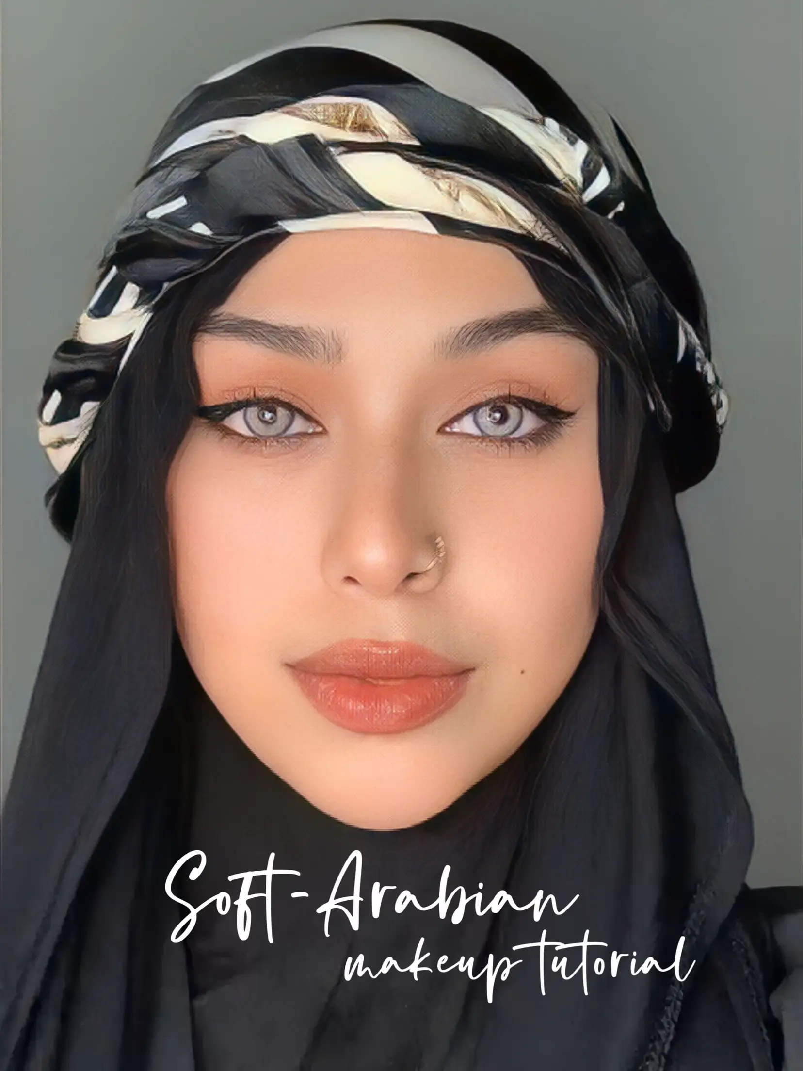 Tutorial Make Up Arabian Look Natural