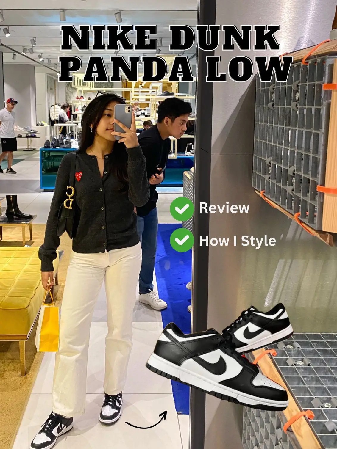 Nike Dunk Panda Low Review! | Rayhanahsbが投稿したフォトブック | Lemon8