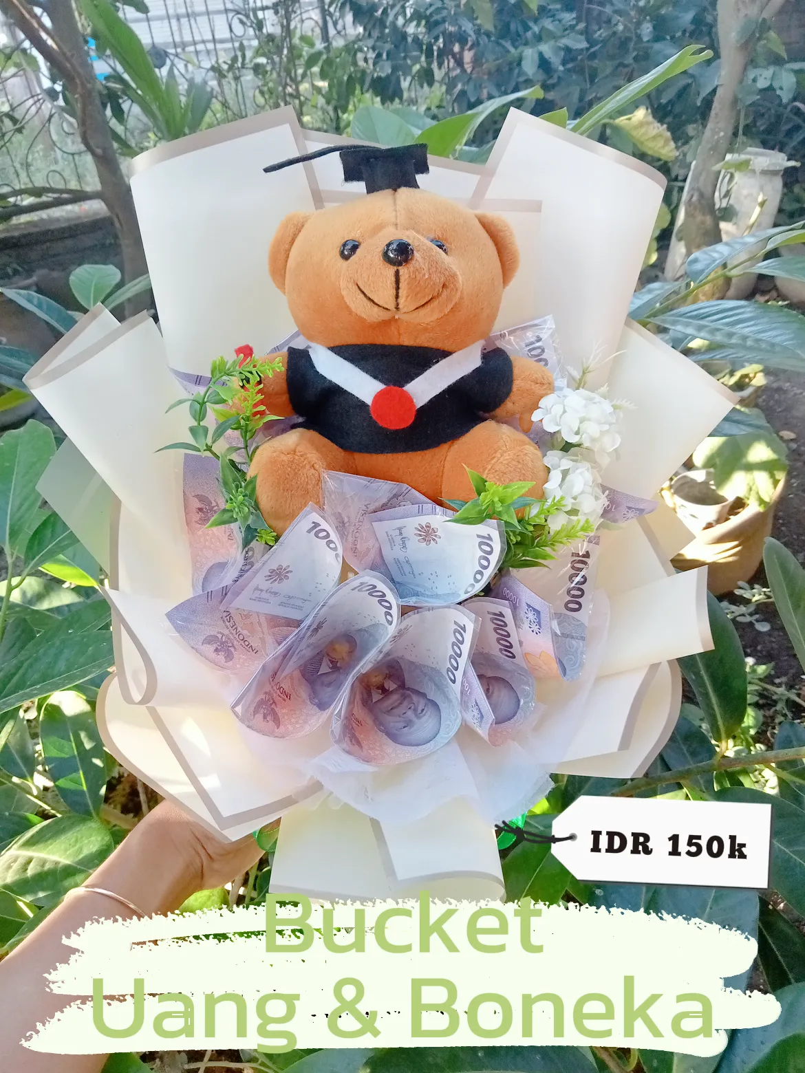 Jual BUKET UANG MAINAN / TOY MONEY BOUQUET / BUCKET UANG MAINAN