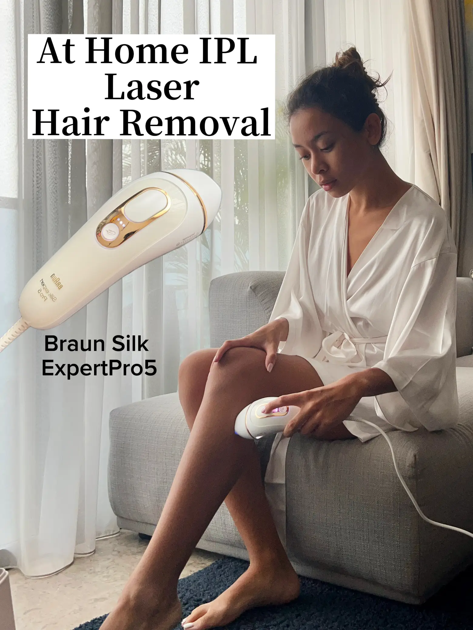 Braun Silk Expert Pro 5: Comparing 5 days of hair growth after treating  right leg for ~1mo : r/HairRemoval