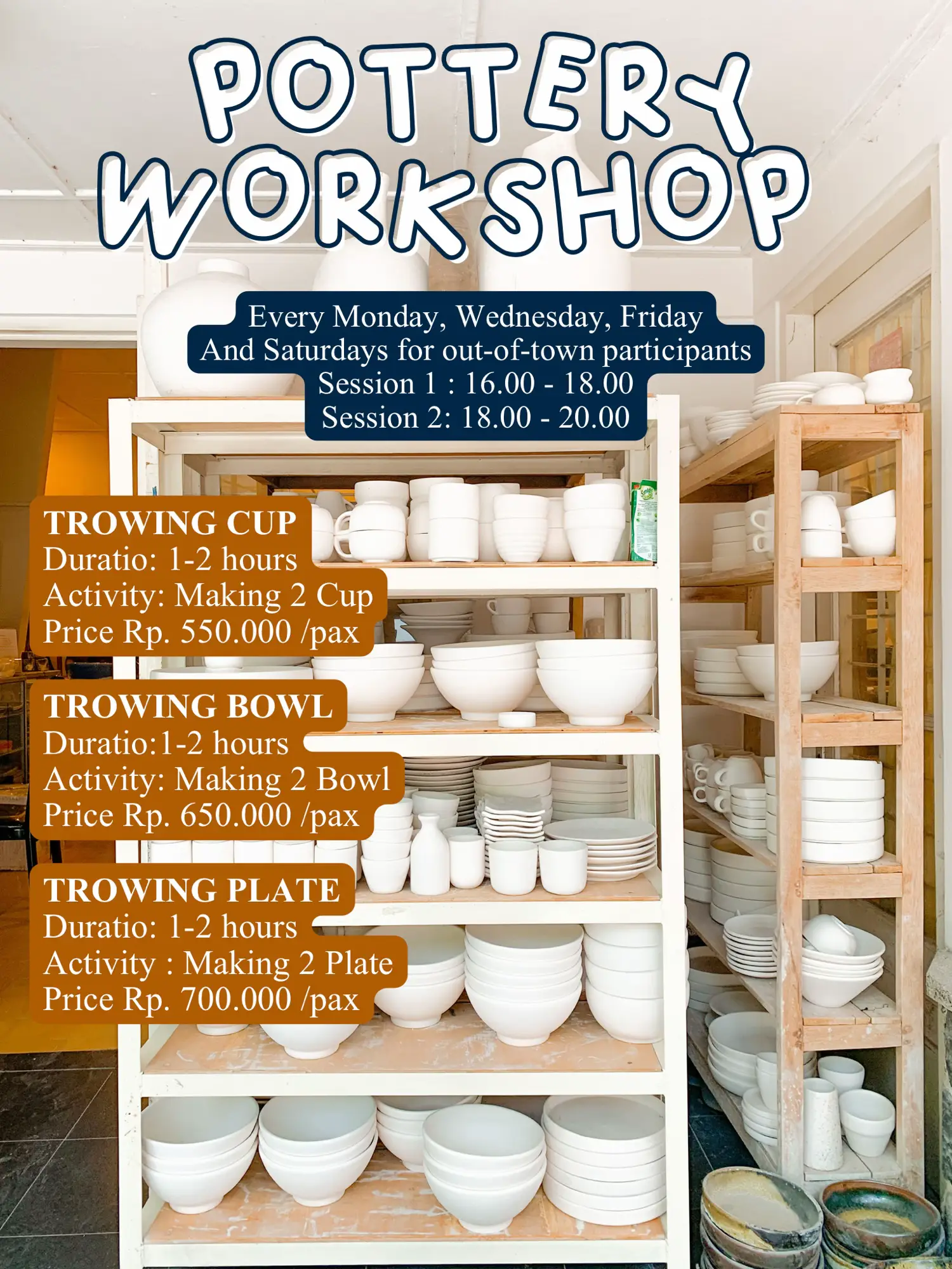 Info Pottery di Bandung, Catet Guis Galeri disiarkan