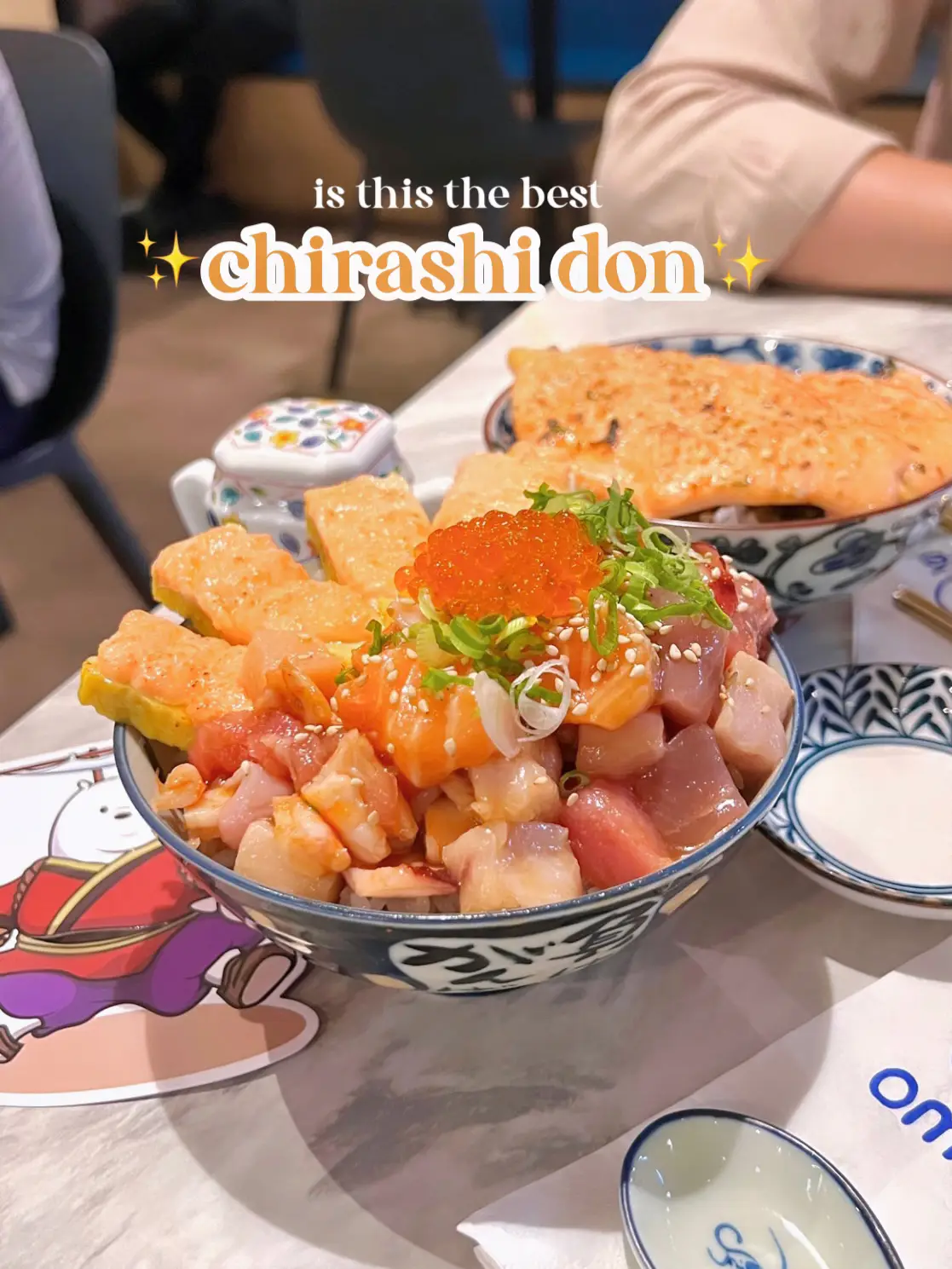 Sashimi Rice Bowl - Chirashi Don - Chloe Ting Recipes