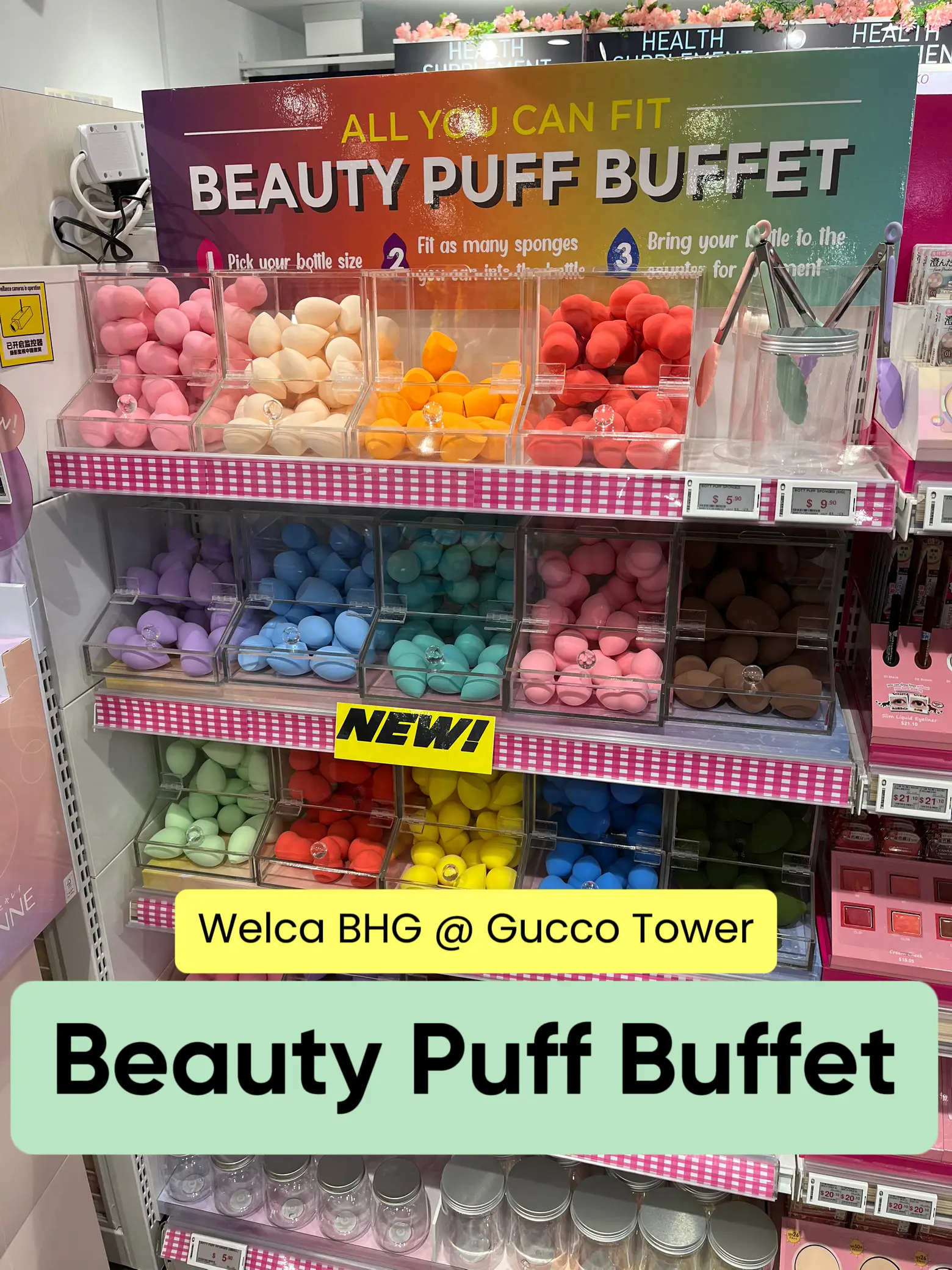 Beauty Puff Buffet (19 sponges for $6.90) | Gallery posted by Joyceforensia  | Lemon8