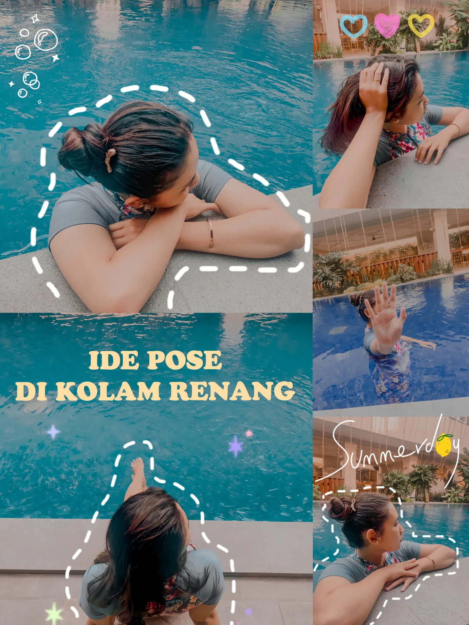 Foto Selfie Kolam Renang - Pencarian Lemon8