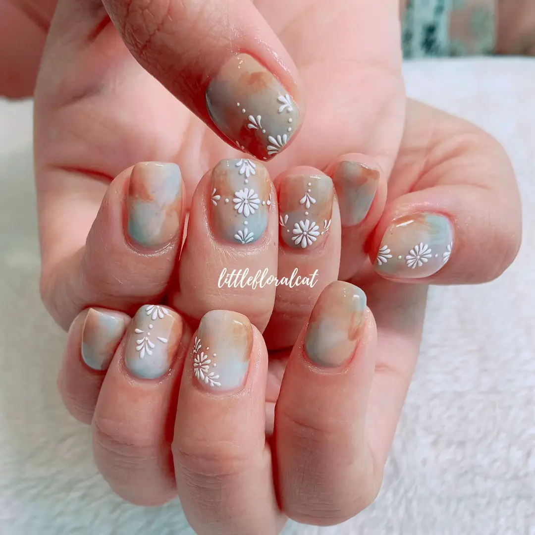 $16 hailey bieber's inspired pearl nails