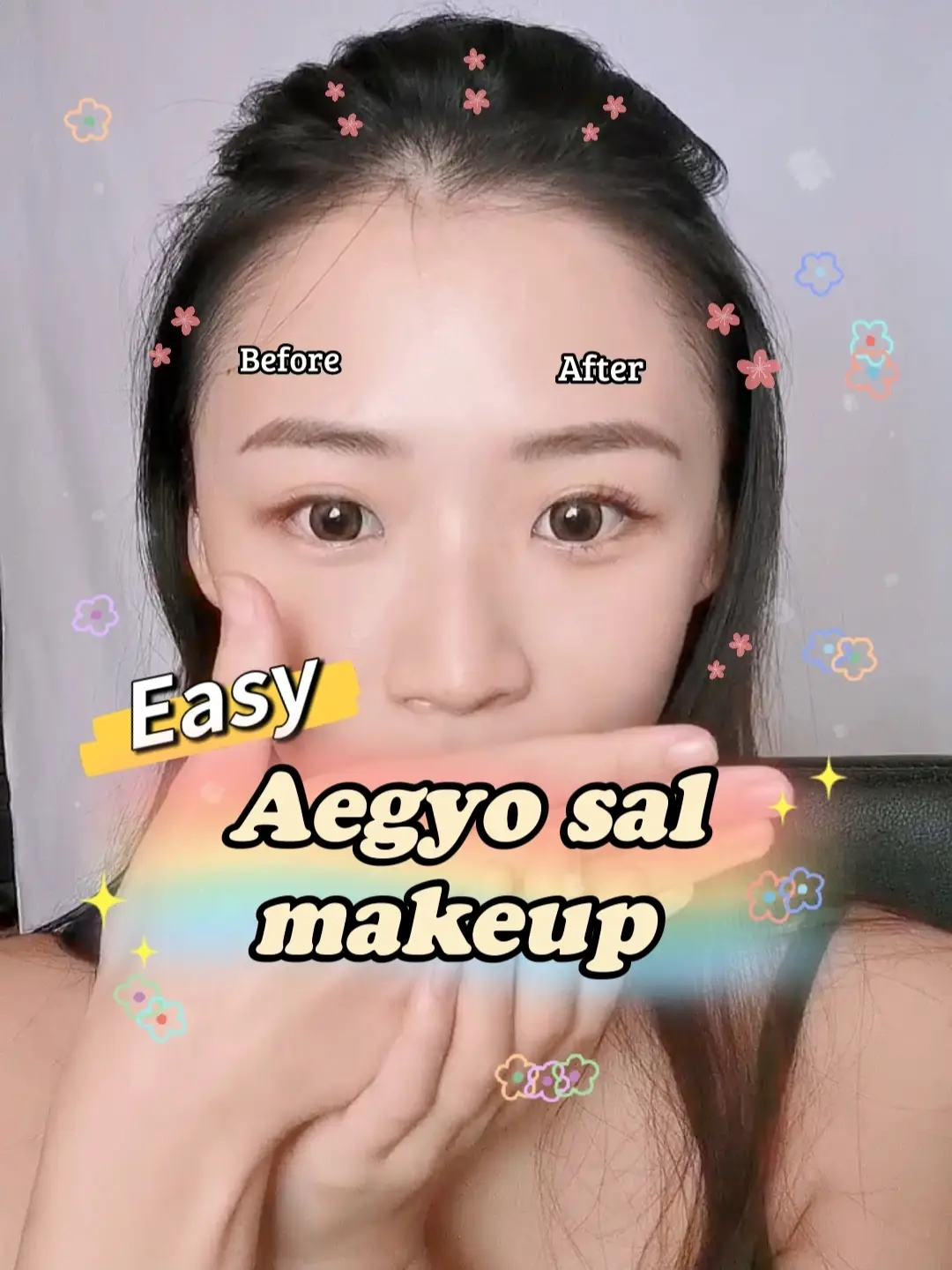 Easy Aegyo Sal Puffy Eyebags Makeup