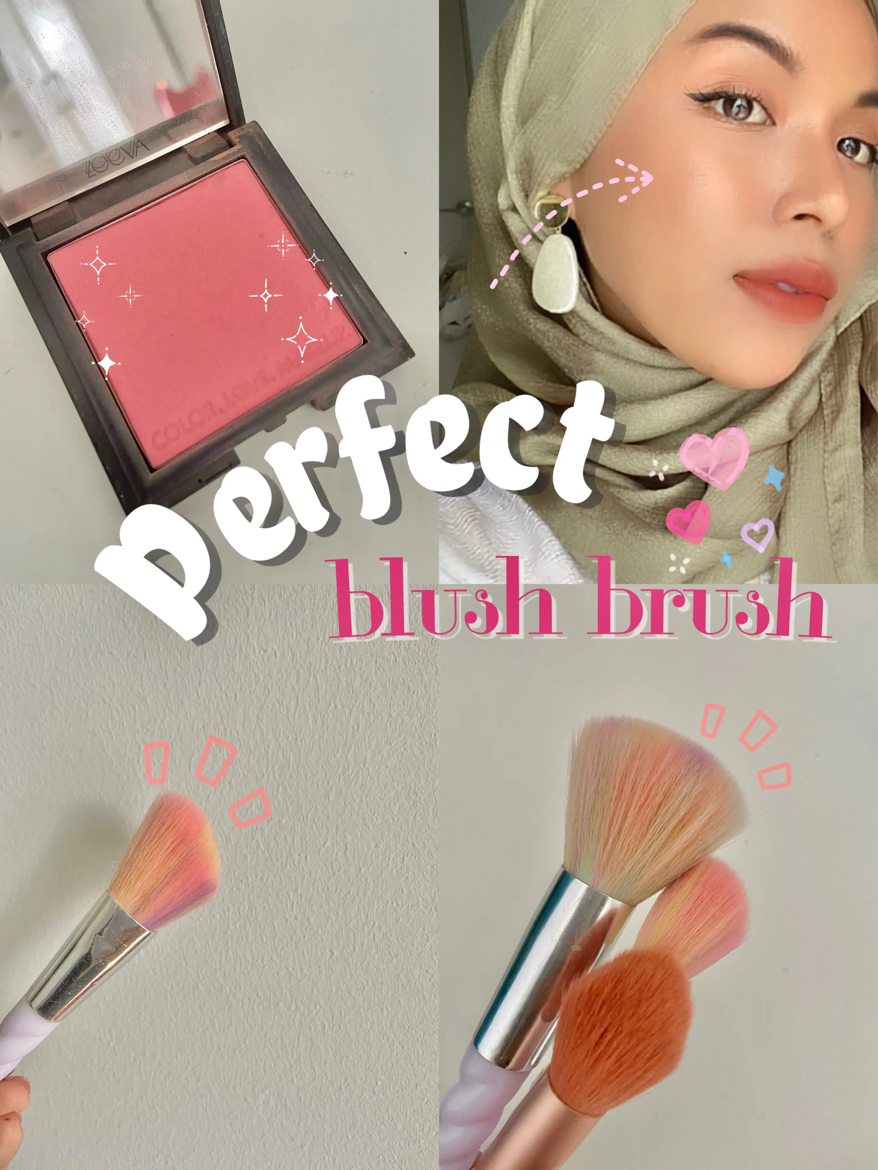 Putty Blush Brush: Tapered Cream Blush Brush