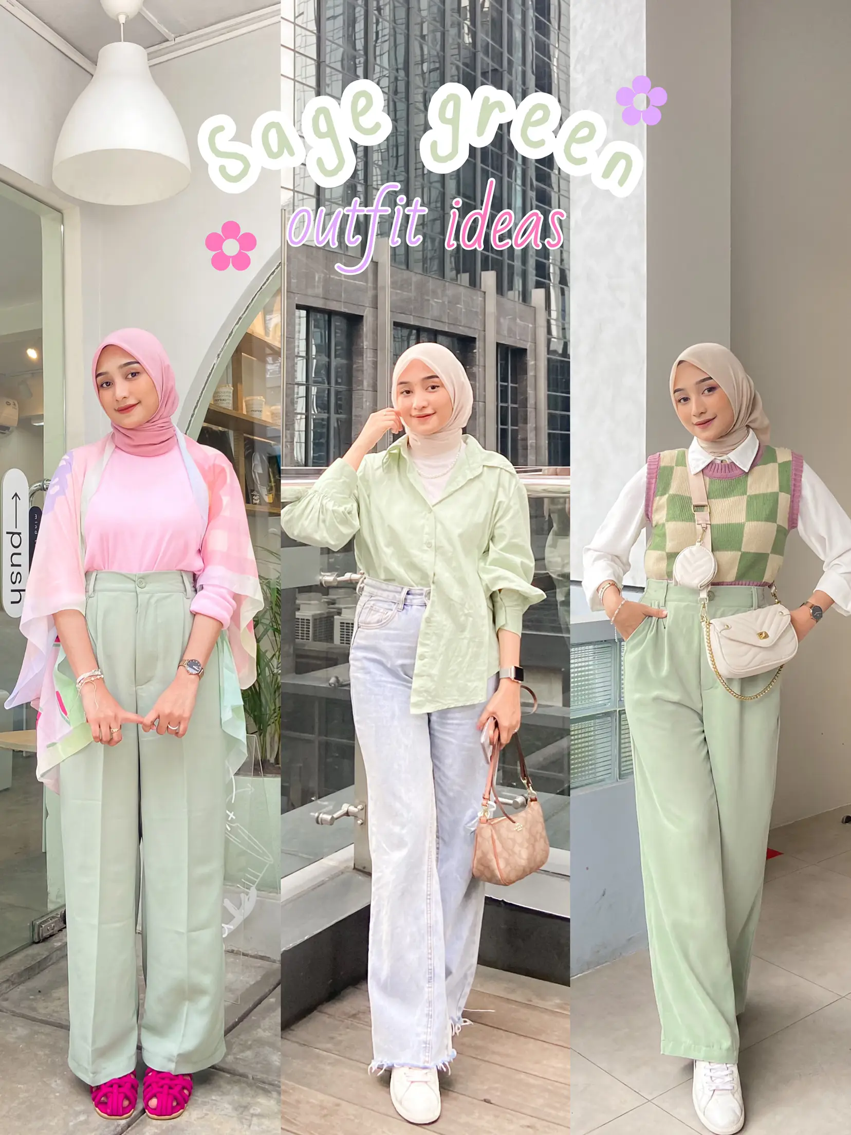 Sage best sale green outfit