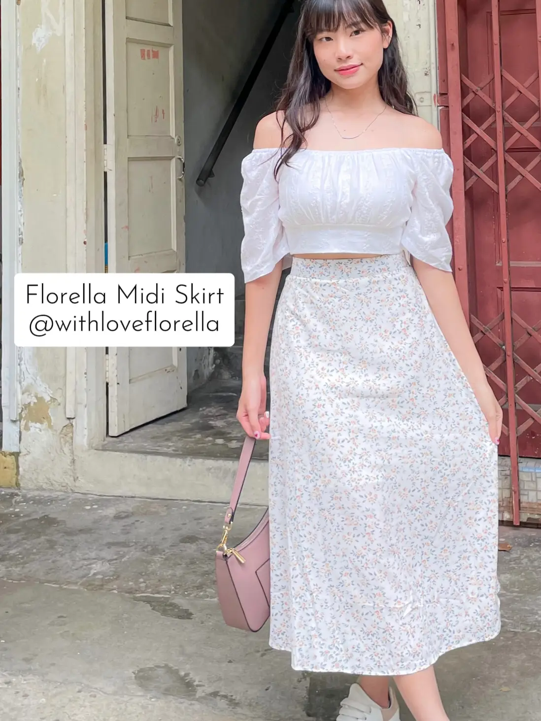 soft girl look: 💐FLORAL MIDI SKIRTS & DRESSES, Gallery posted by  ELIZABETH ZANNA
