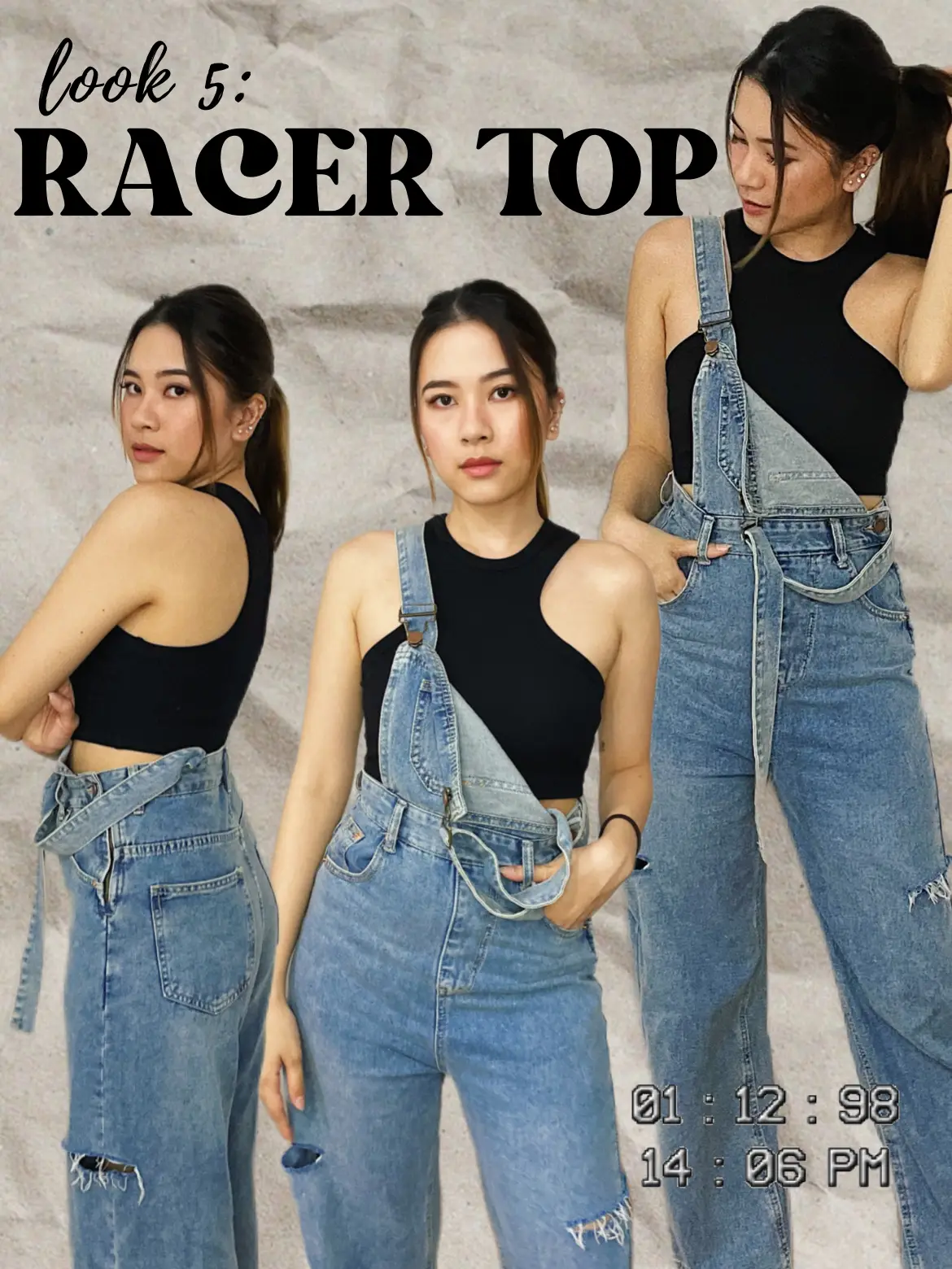 Overworked Denim Overalls