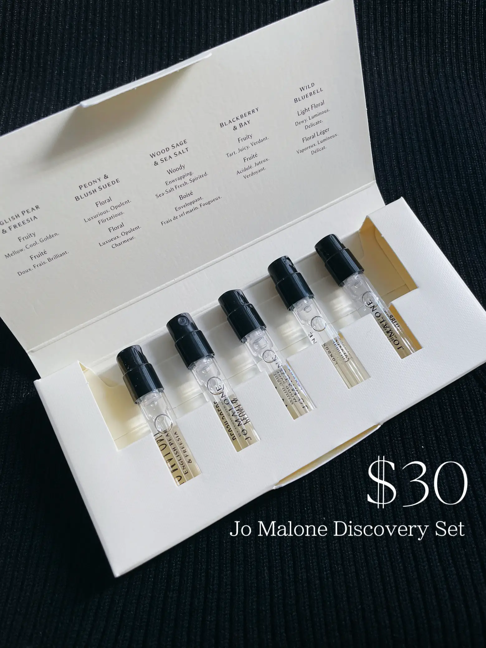 Jo malone perfume online sample set