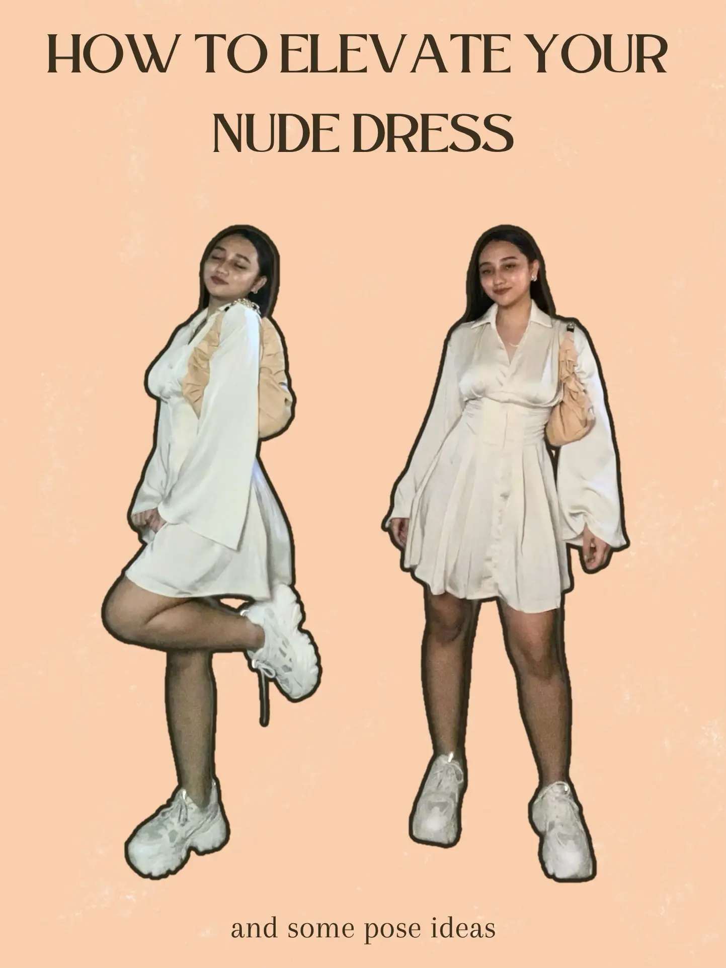 How to elevate your nude dress | Gallery posted by Kyrahshane | Lemon8