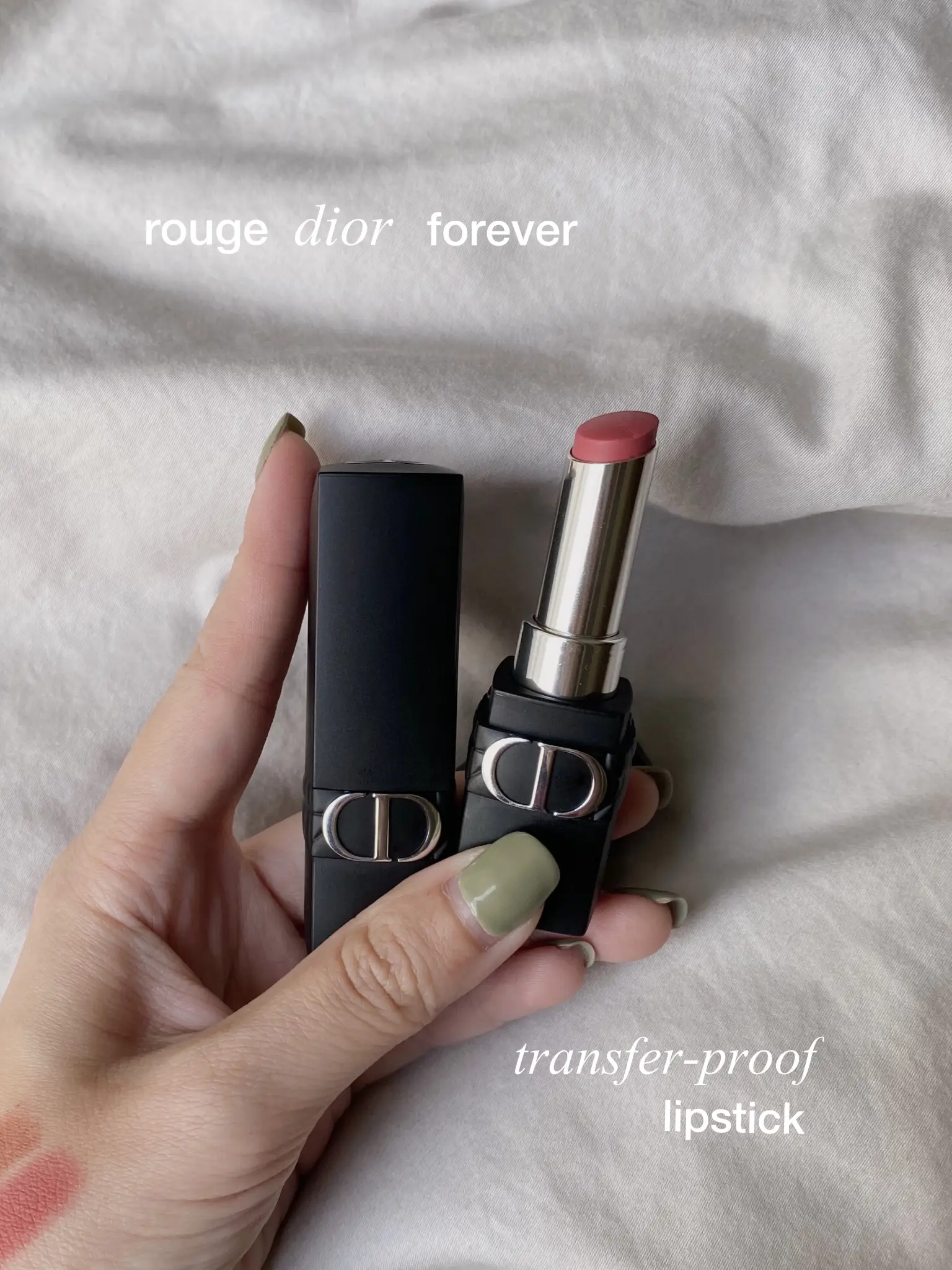 trying out dior's transfer-proof lipsticks 💋