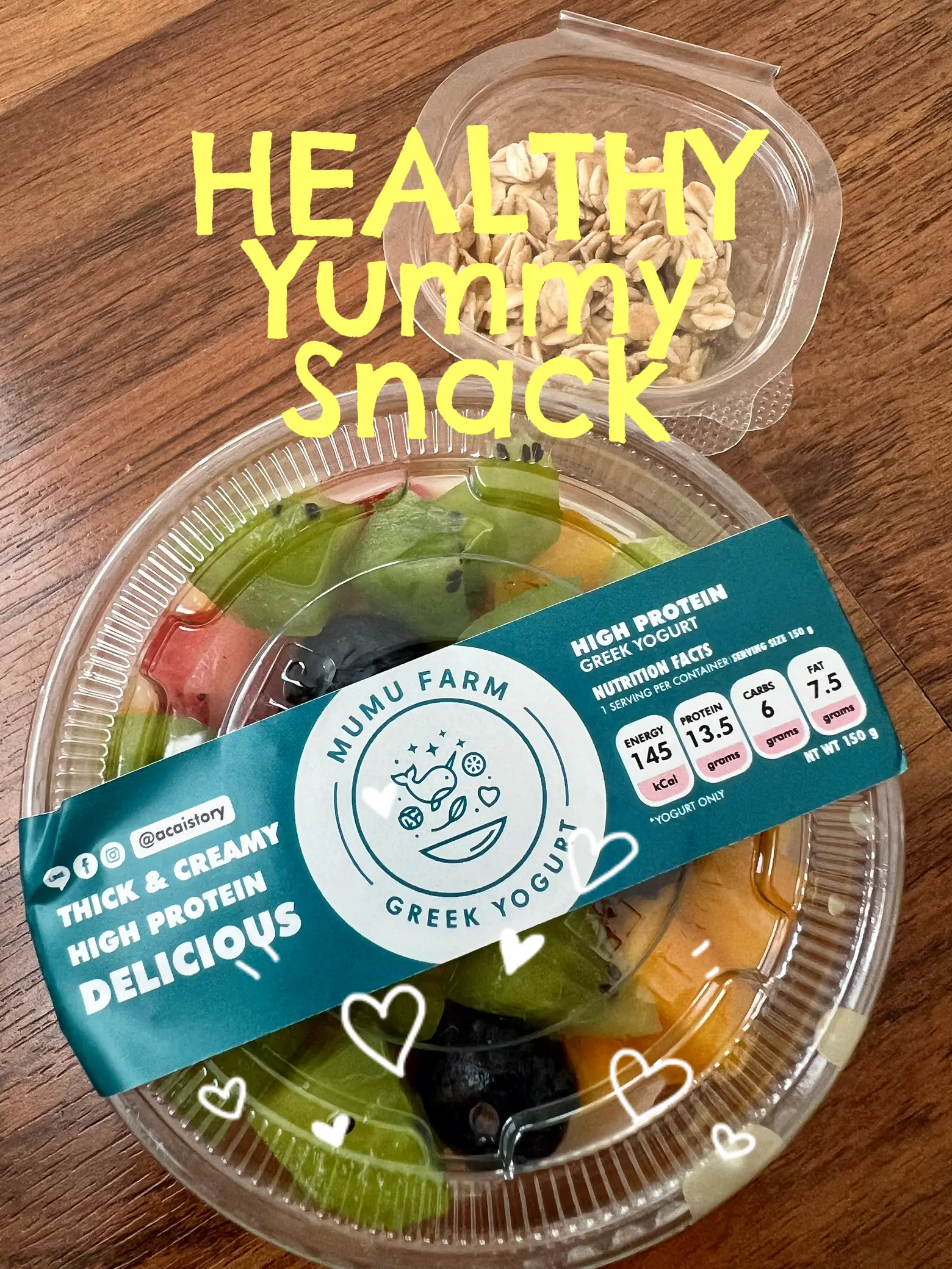 High Protein Greek Yogurt! สายโยเกิร์ตไม่ลองไม่ได้แล้ว🥰🥰 แกลเลอรีที่โพสต์โดย Vimviprair Lemon8