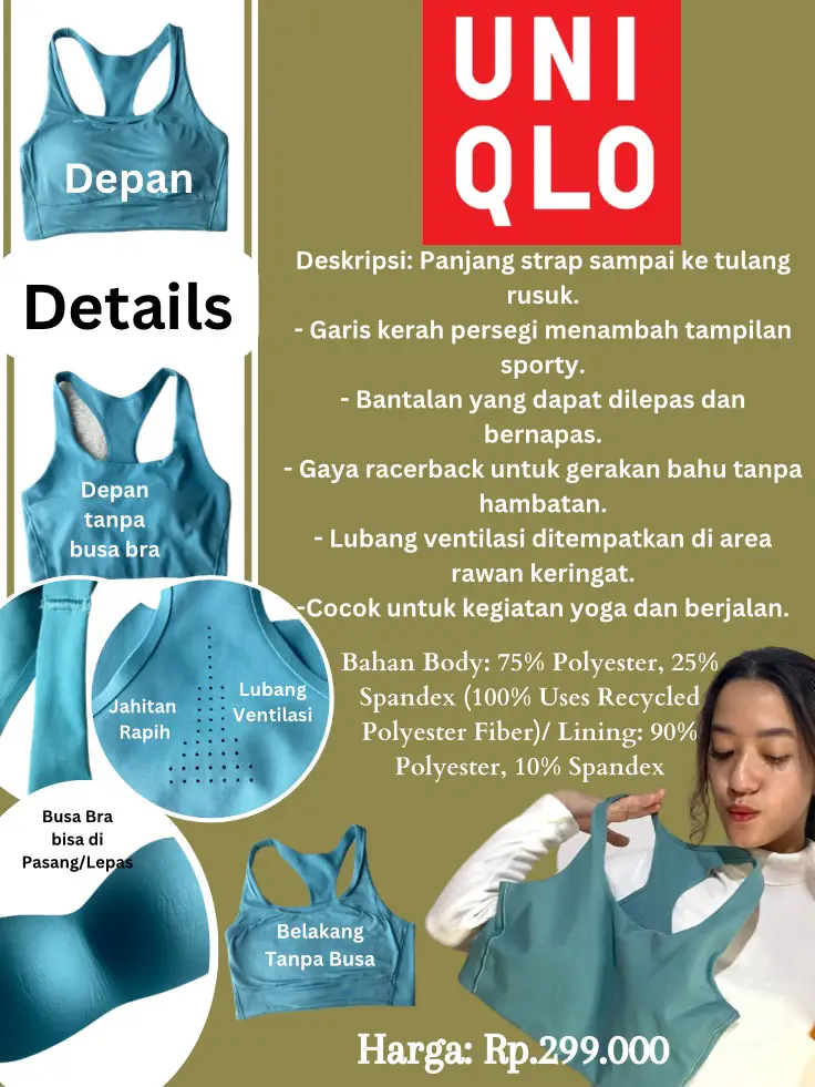 REKOMENDASI 3 SPORT BRA FAVORITE!