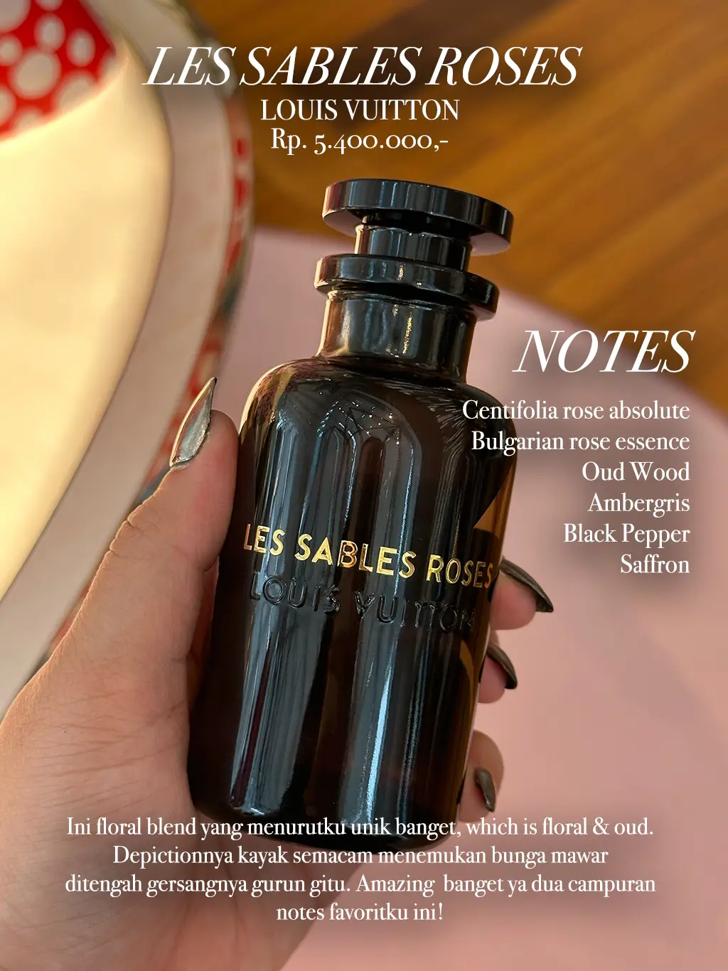 Louis Vuitton Les Sables Roses fragrance – Meet Me Scent