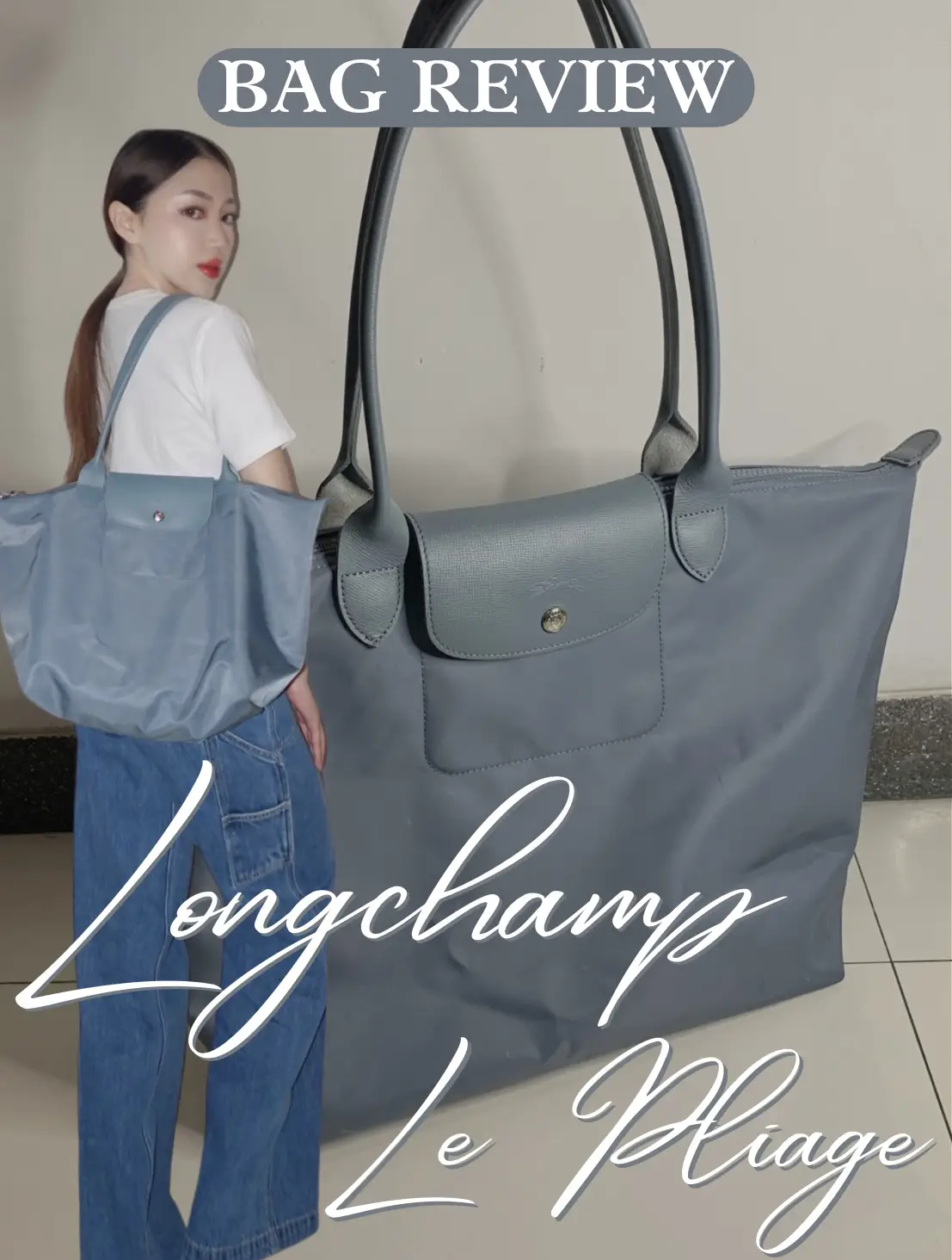 Longchamp, Bags, Longchamp Le Pliage Neo Large Shoulder Tote In Nordic