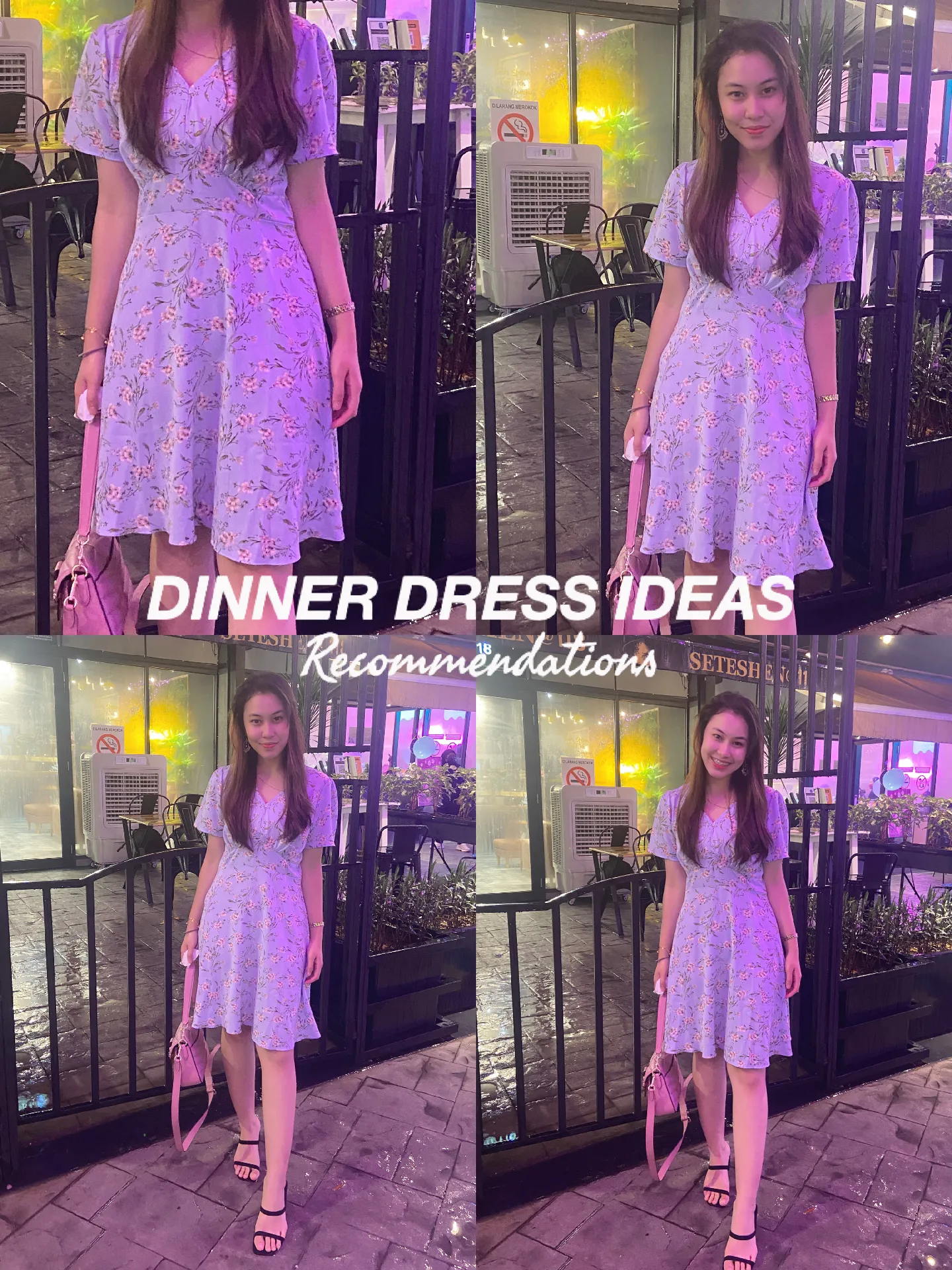 Dress cantik untuk clearance dinner