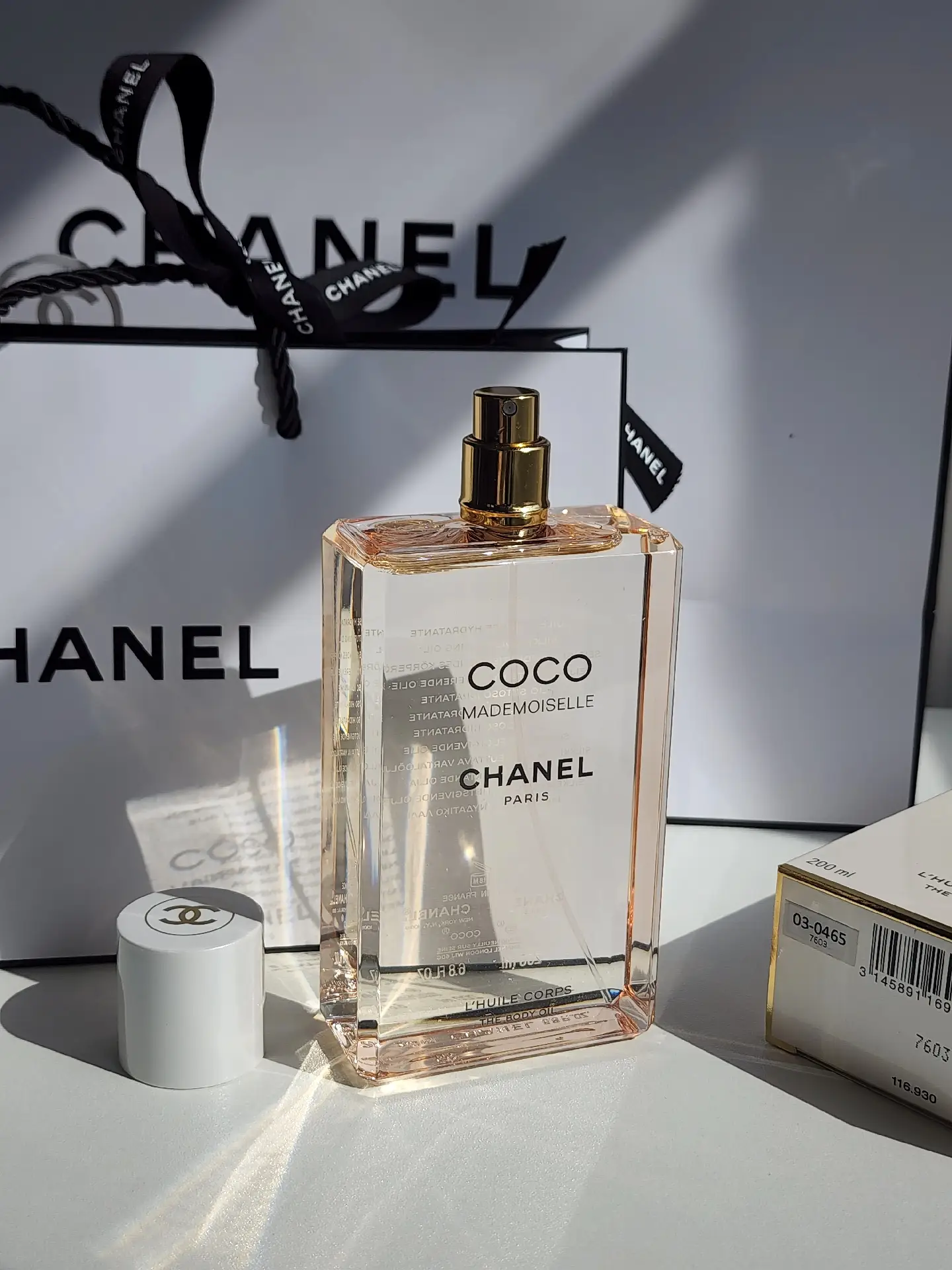 chanel coco mademoiselle the body oil perfume