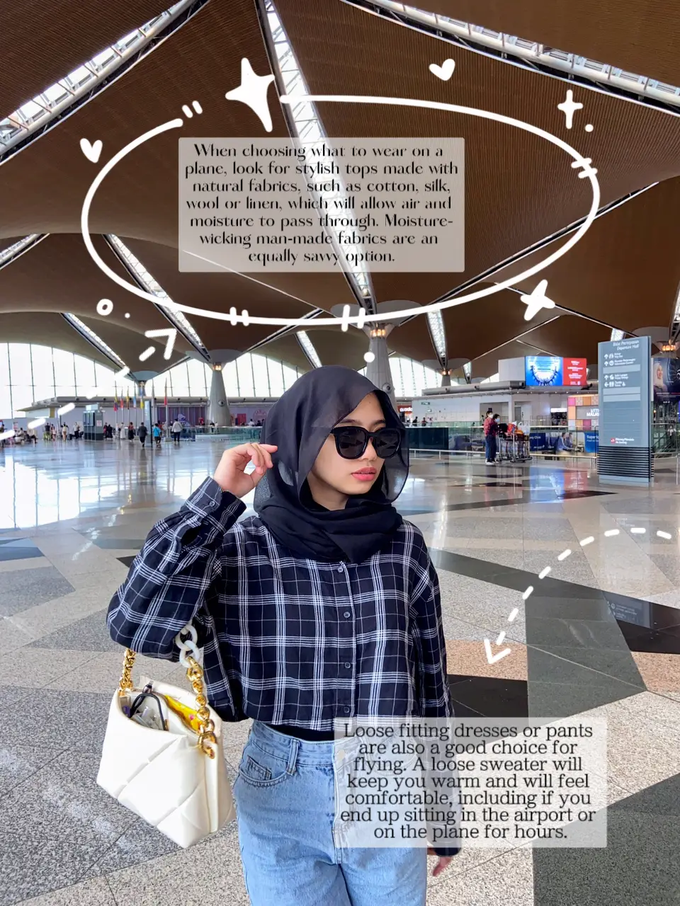 AIRPORT OUTFIT LOOKBOOK, Galeri disiarkan oleh Faznadia