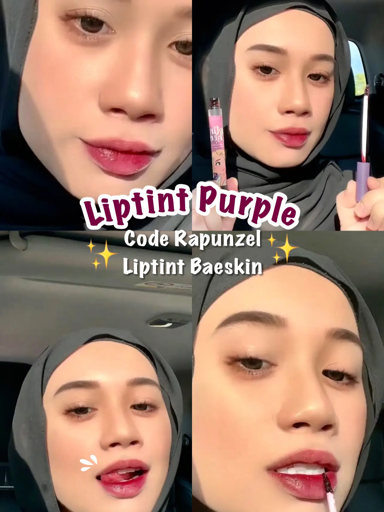 Liptint purple in malaysia 🫶🏻 Soo nice & pigmented! | Gallery posted by  Nursyafila | Lemon8