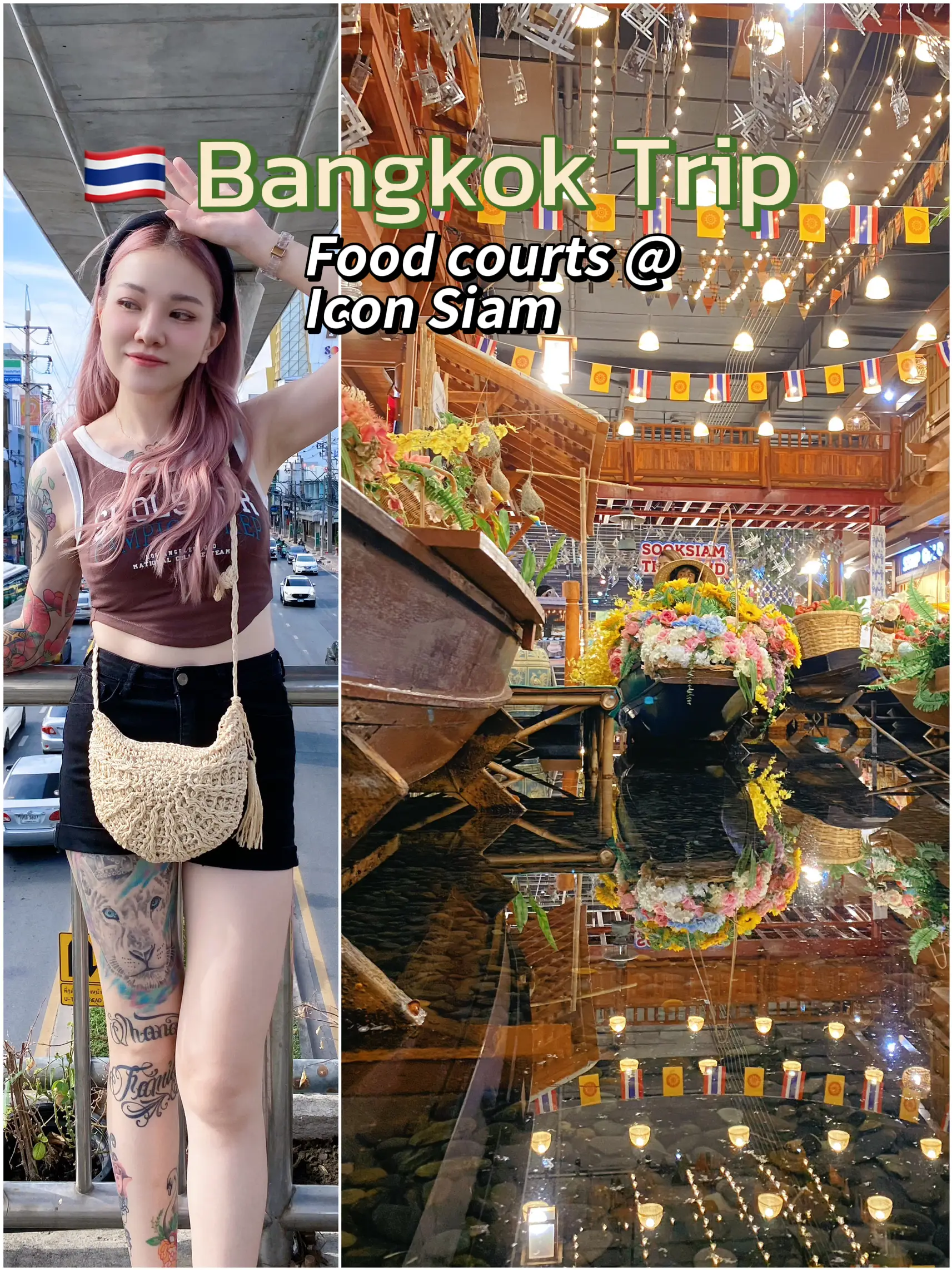 Lost in Bangkok - Day 3🇹🇭 Icon Siam's Foodcourt is AMAZING #bangkokt