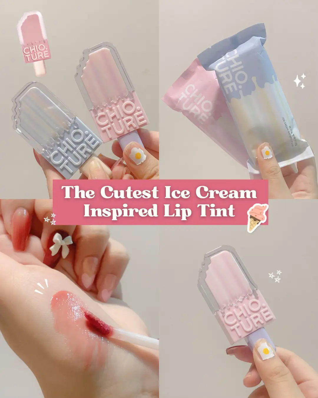 The Cutest $14 Ice Cream Lip Tints For This Summer