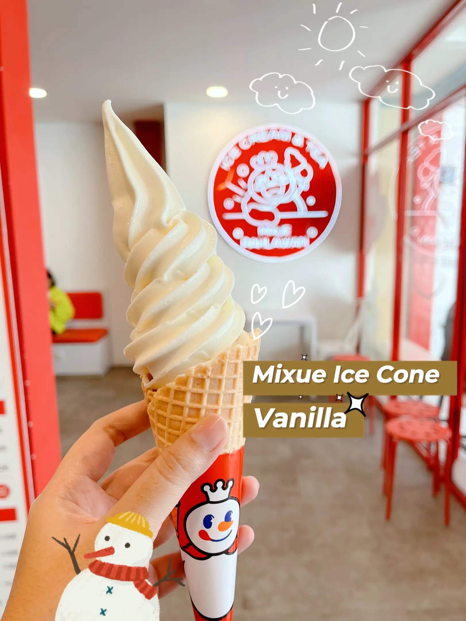 Vanilla Ice Cream Mixue🍦 | Gallery posted by Liandra | Lemon8