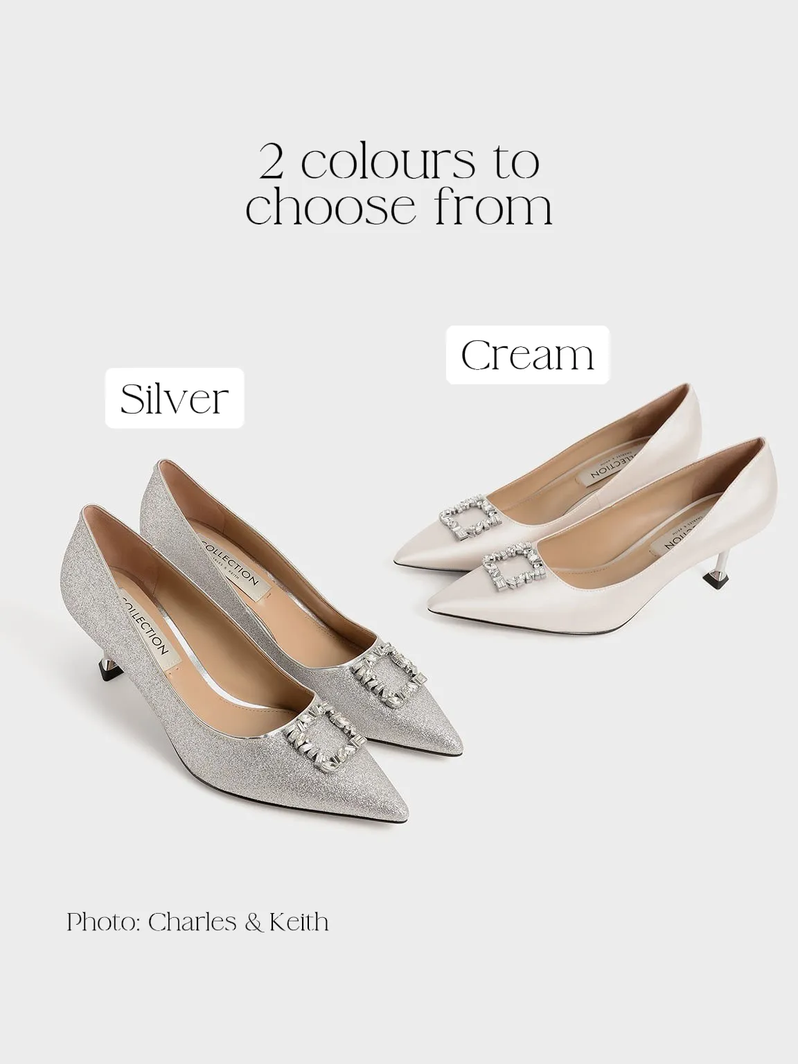 Charles and clearance keith bridal shoes