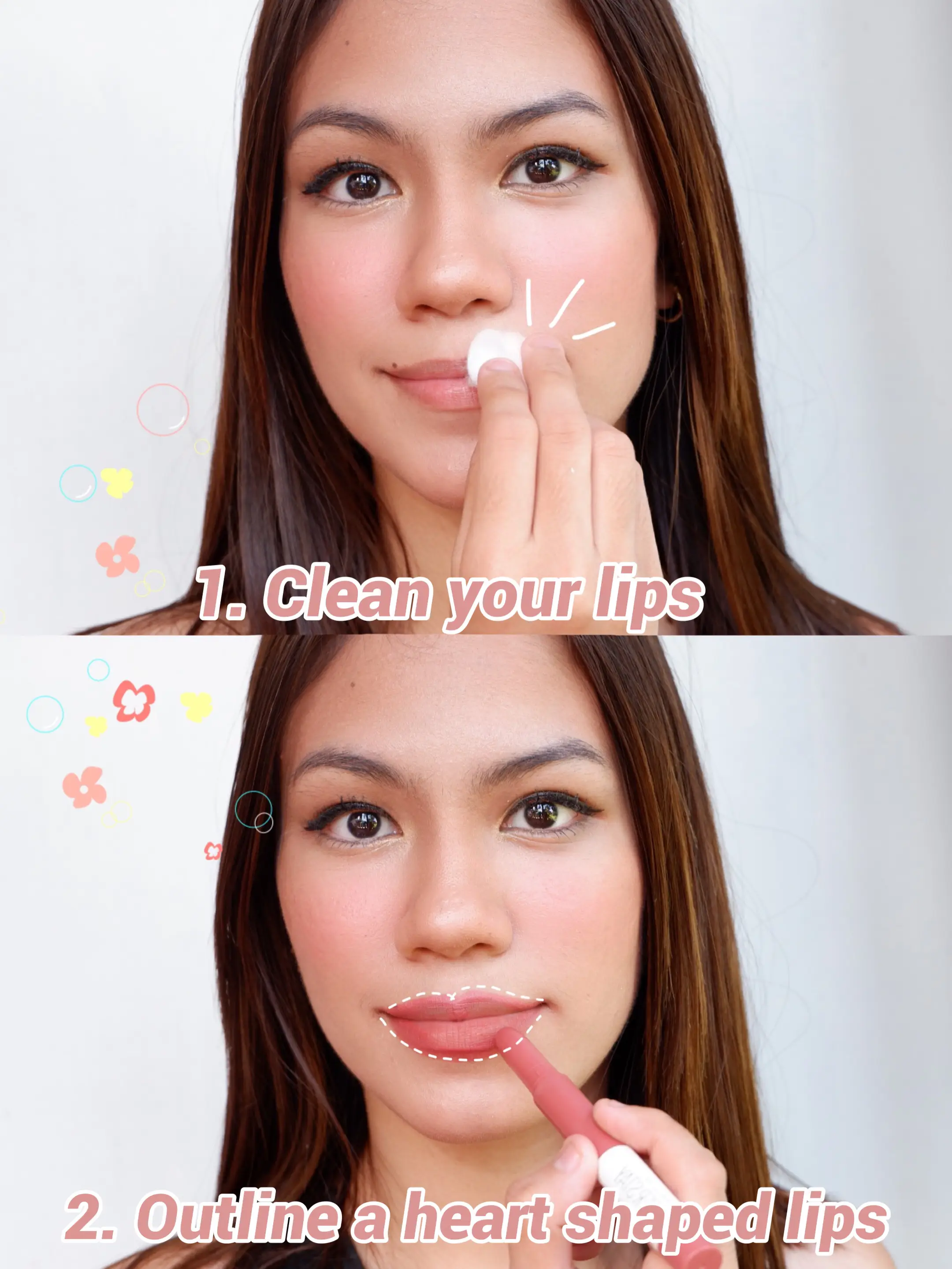 How to achieve Korean Heart Shaped Lips? 💖   | Gallery posted by