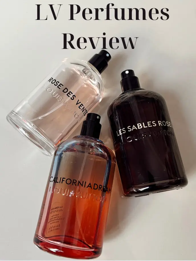 LOUIS VUITTON Les Sables Roses perfume review - LV fragrance