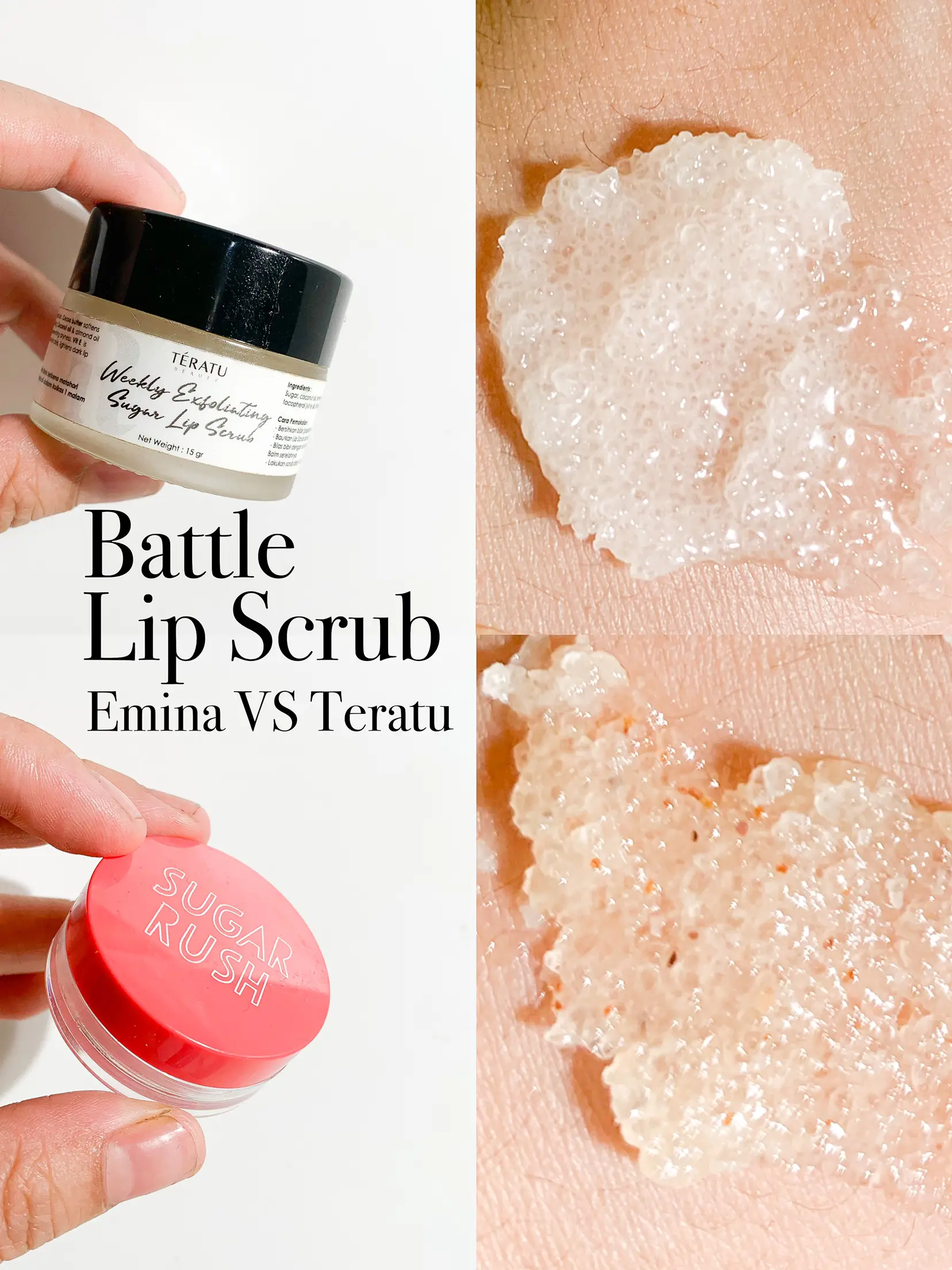 Rekomendasi Lip Scrub Under 50k! Galeri diposting oleh yazlinlaoli