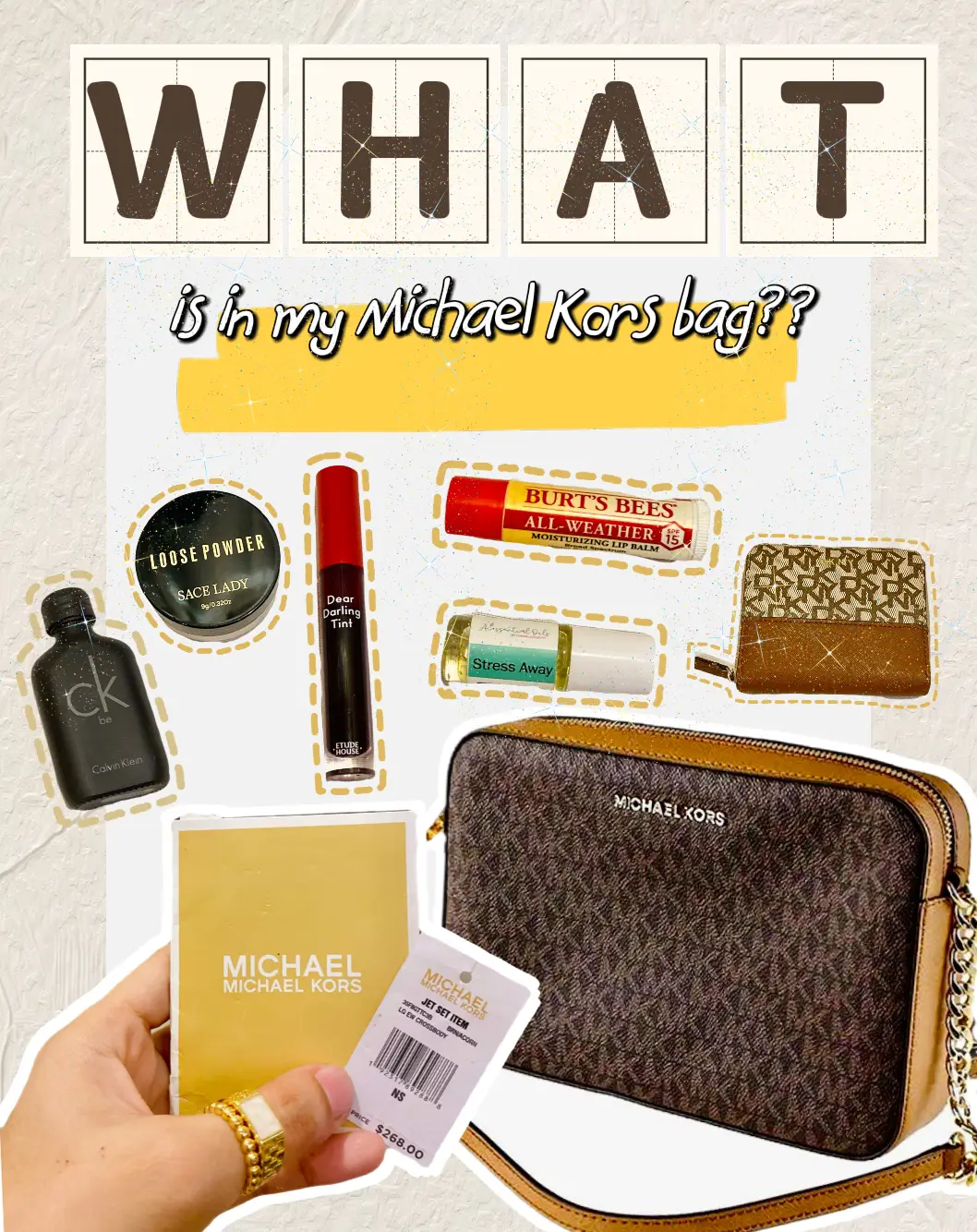 What's in my michael best sale kors bag