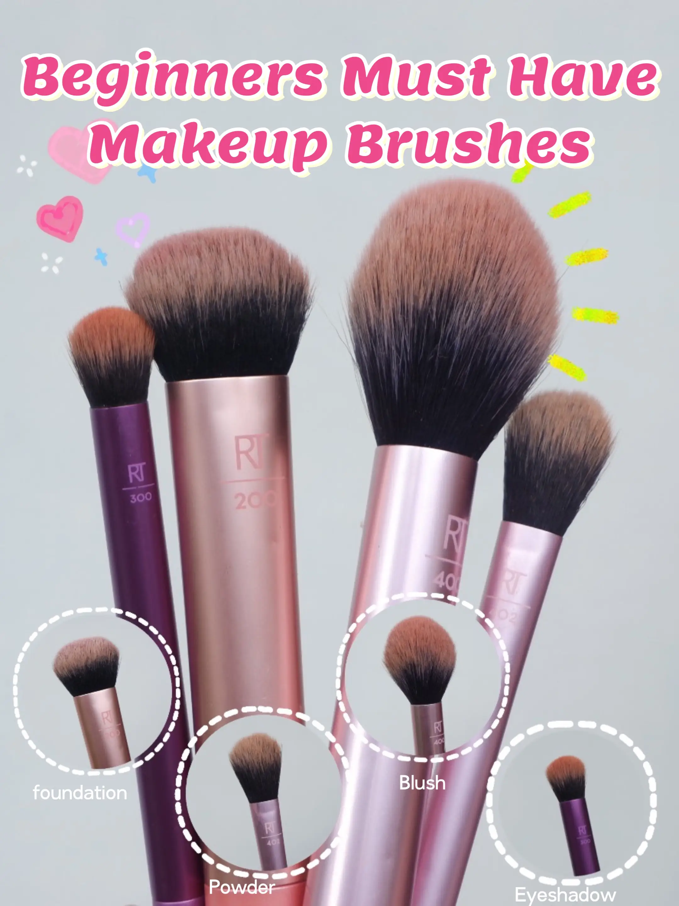 Beginners Must Have Makeup Brushes