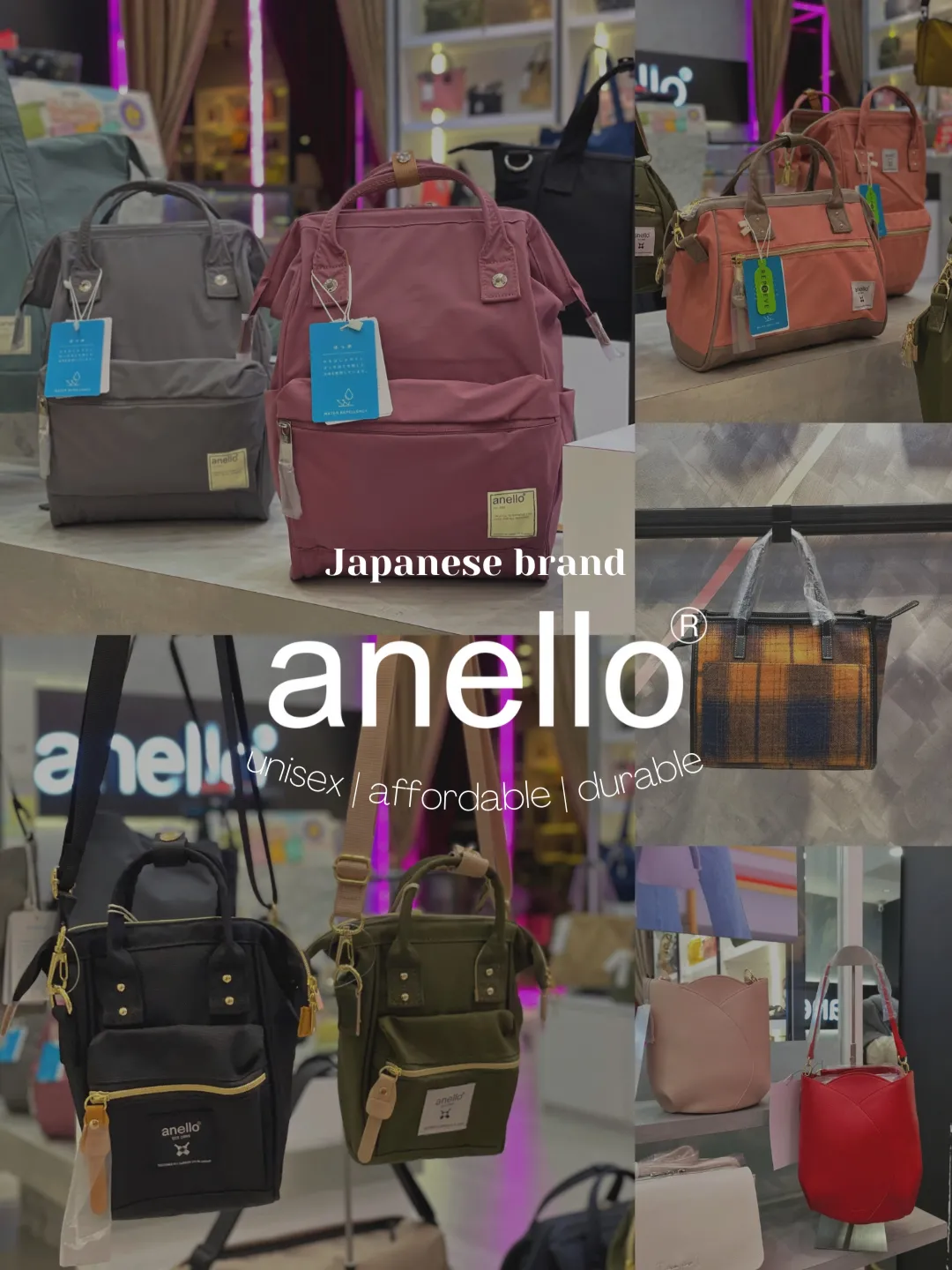 Anello Bags-Directly From Japan