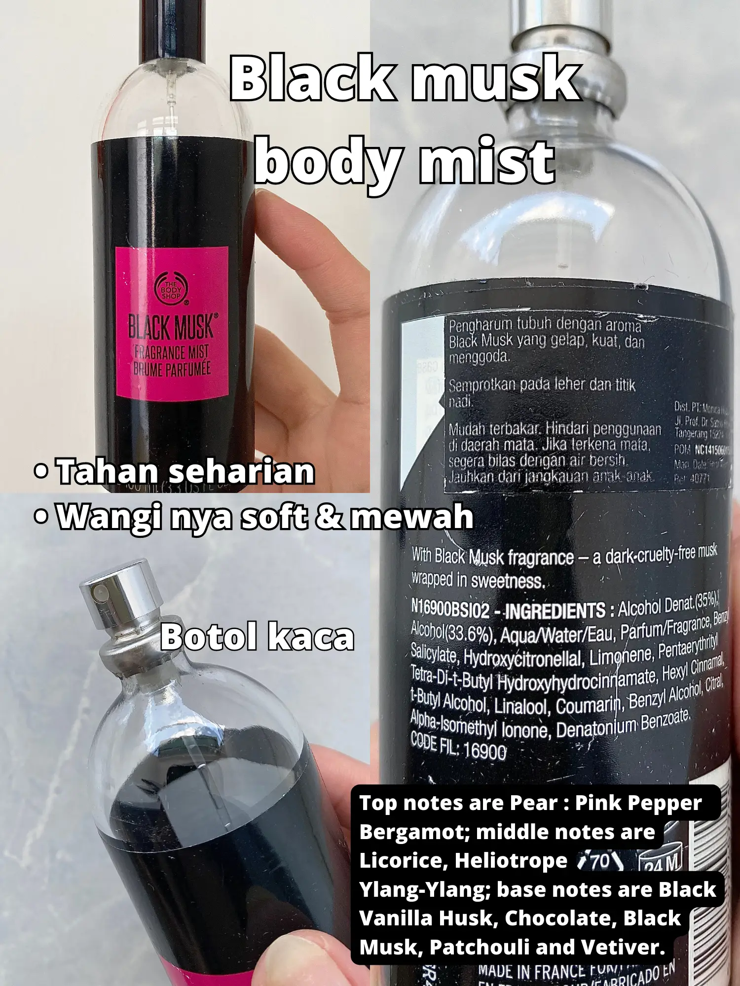 Body mist the body shop yang best discount seller