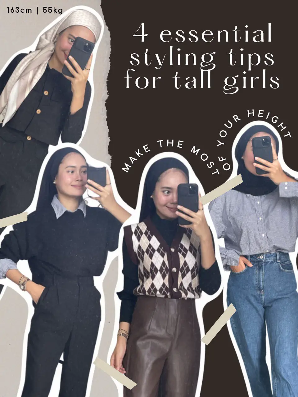 13 essential styling tips for tall girls