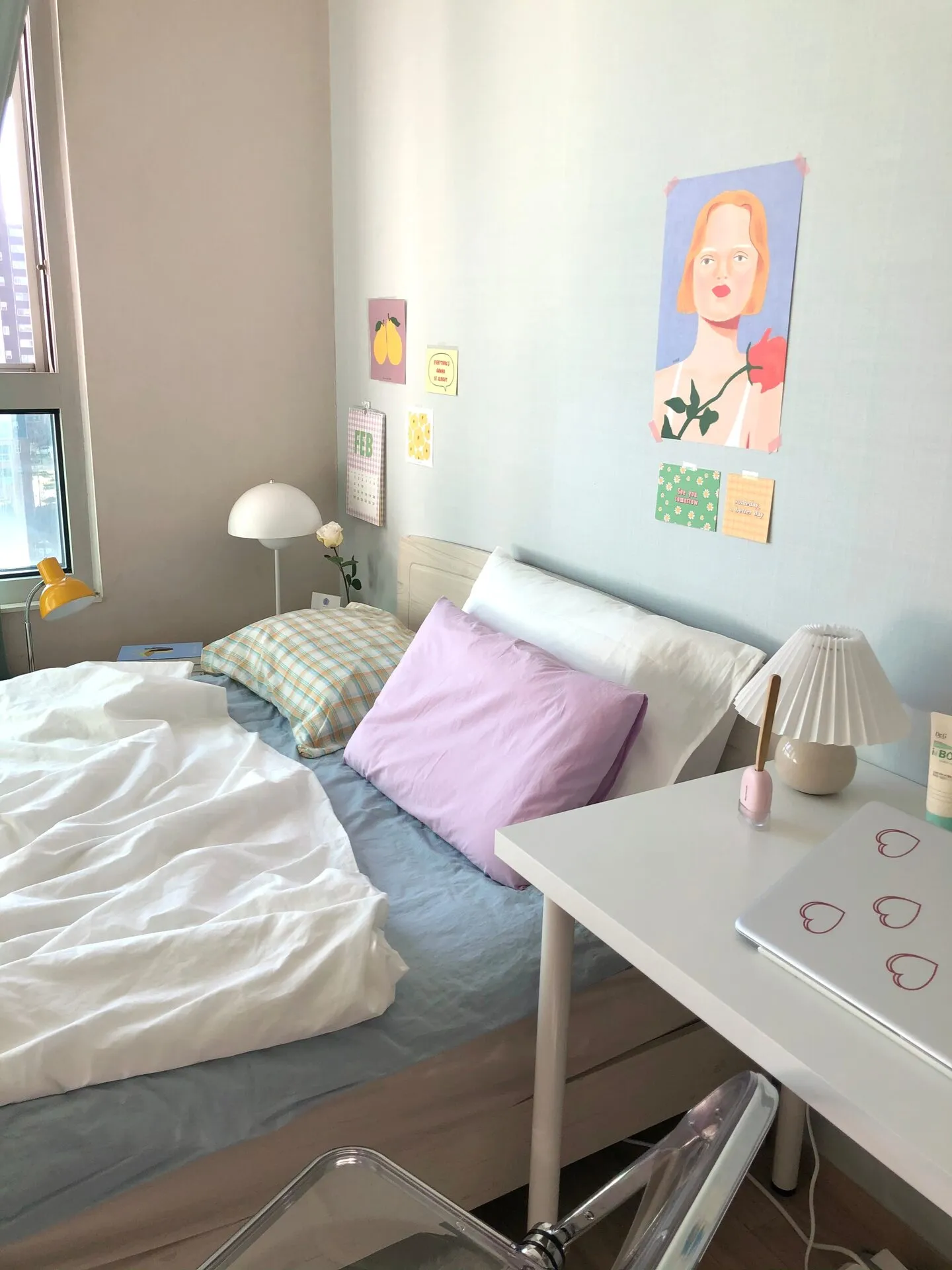 Kawaii Room - Pastel Korean Decor Ideas  Pastel room decor, Room makeover  bedroom, Room ideas bedroom