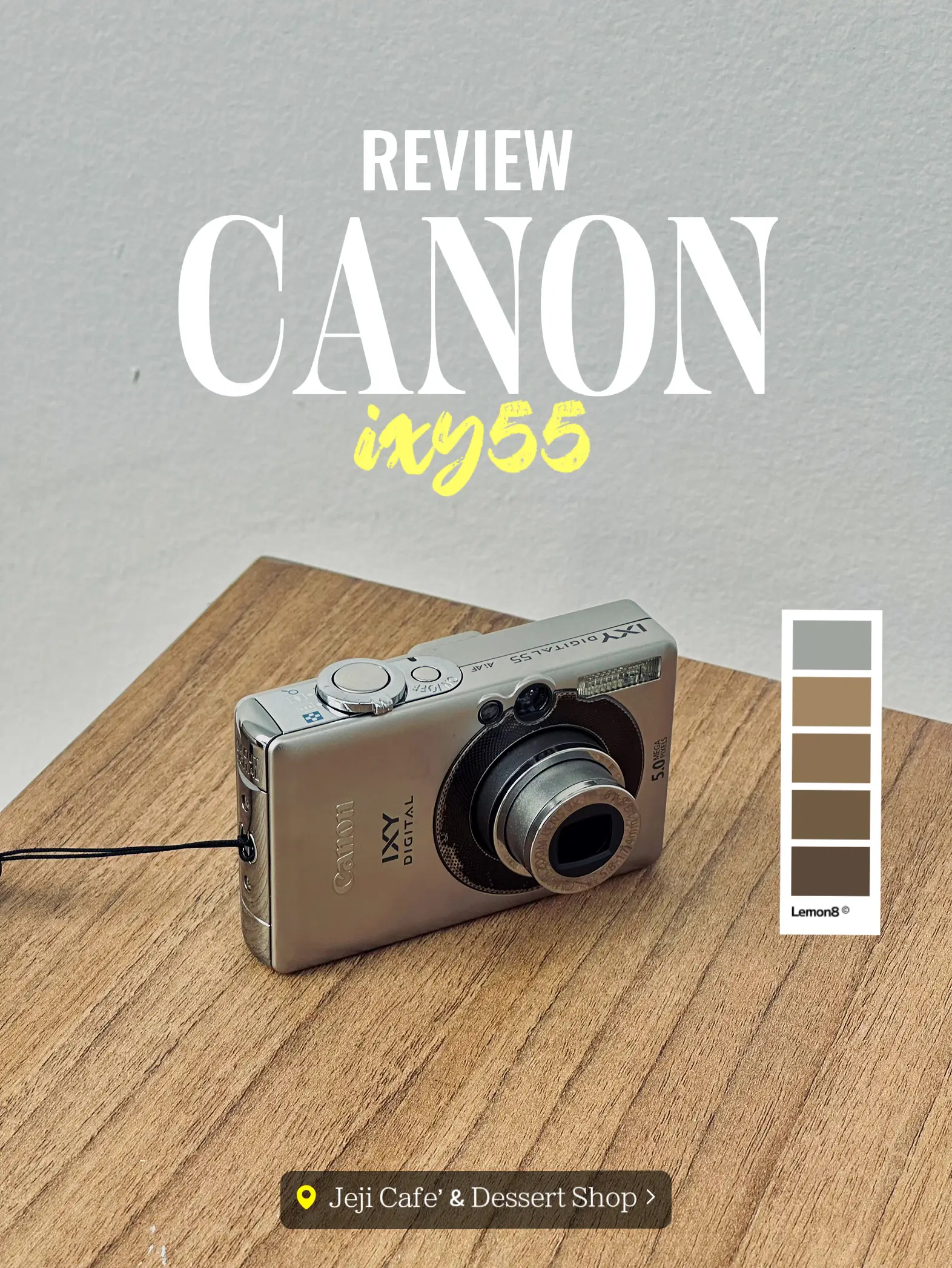 Canon ixy55 Digital Camera Review (Rewind Y2K Style) | Gallery