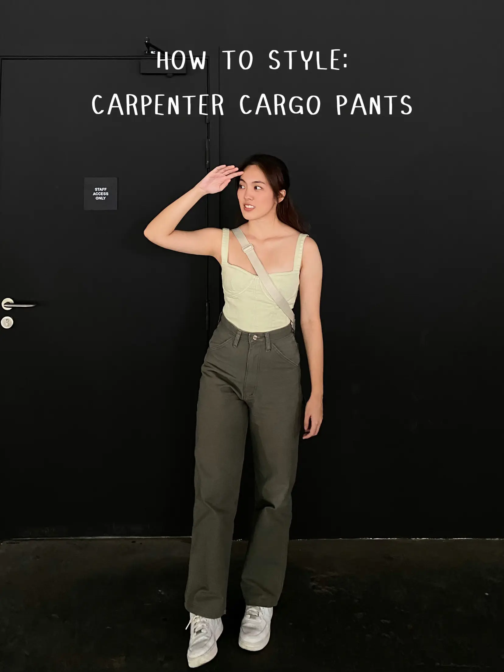 ways to style carpenter pants women｜TikTok Search