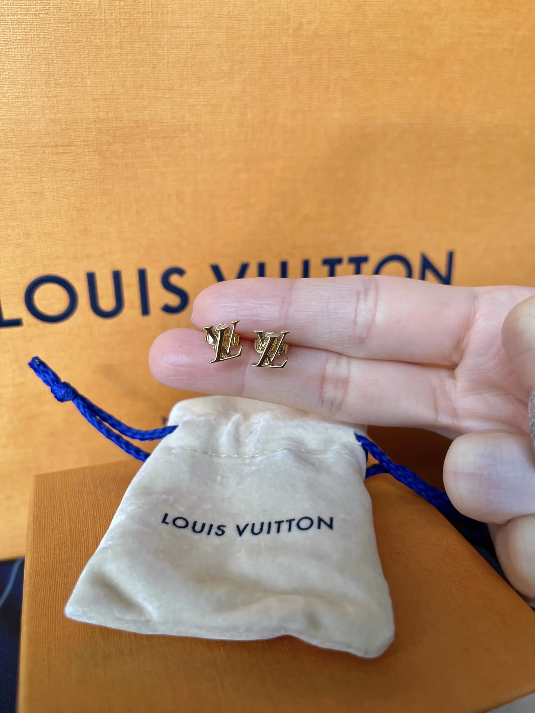 Louis Vuitton, Jewelry, One Lv Louise Pm Earring