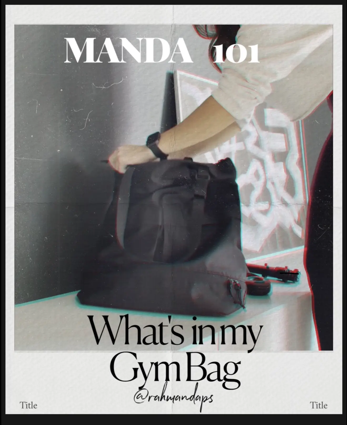 What's in my workout bag!?, Gallery posted by Tgalen16