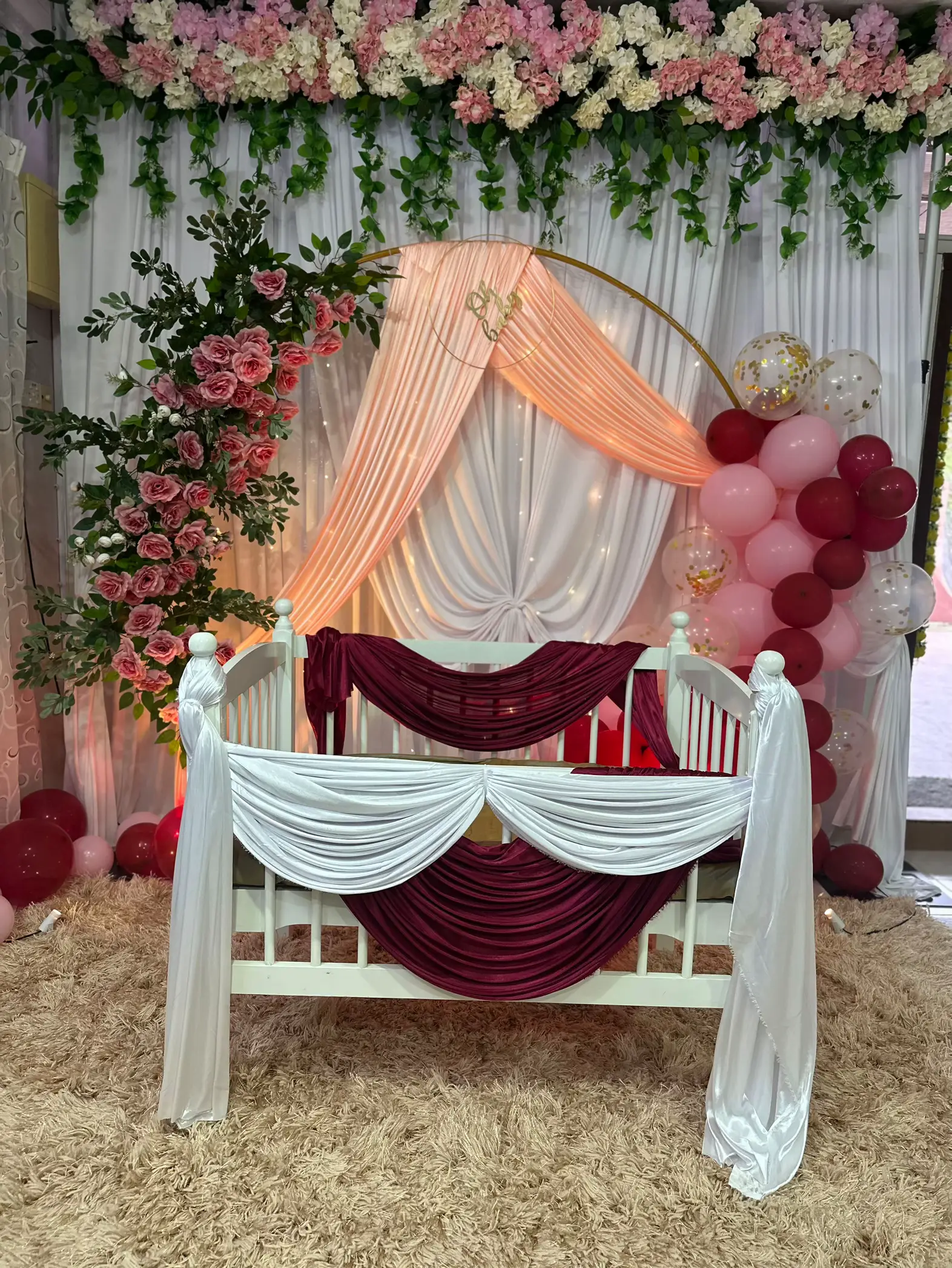 Flower Decoration for Wedding/Engagement/Naming Ceremony